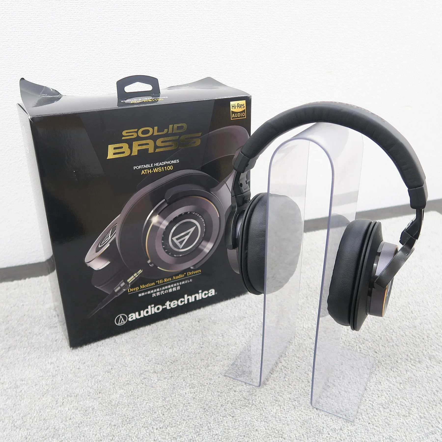 オーディオテクニカ audio-technica ATH-WS1100 ヘッドフォン【元箱】