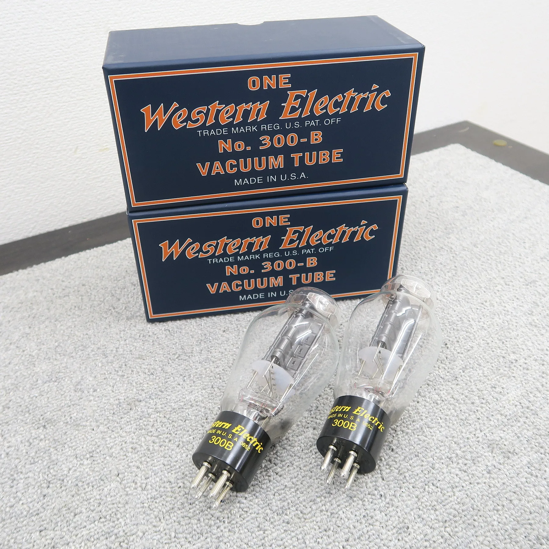 ウエスタンエレクトリック Western Electric 300B 復刻 木箱付 真空管