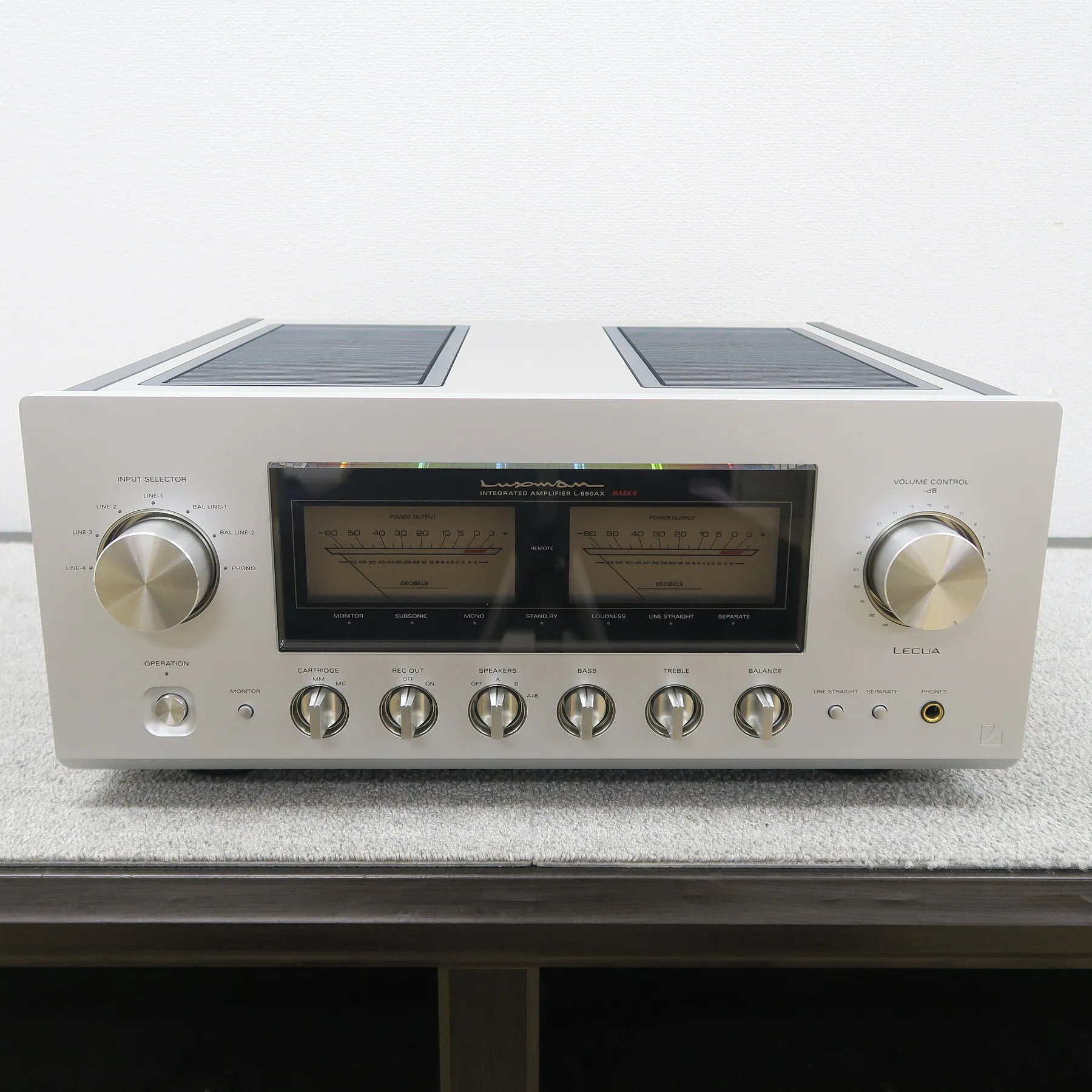 ラックスマン LUXMAN L-590AXII プリメインアンプ【元箱】