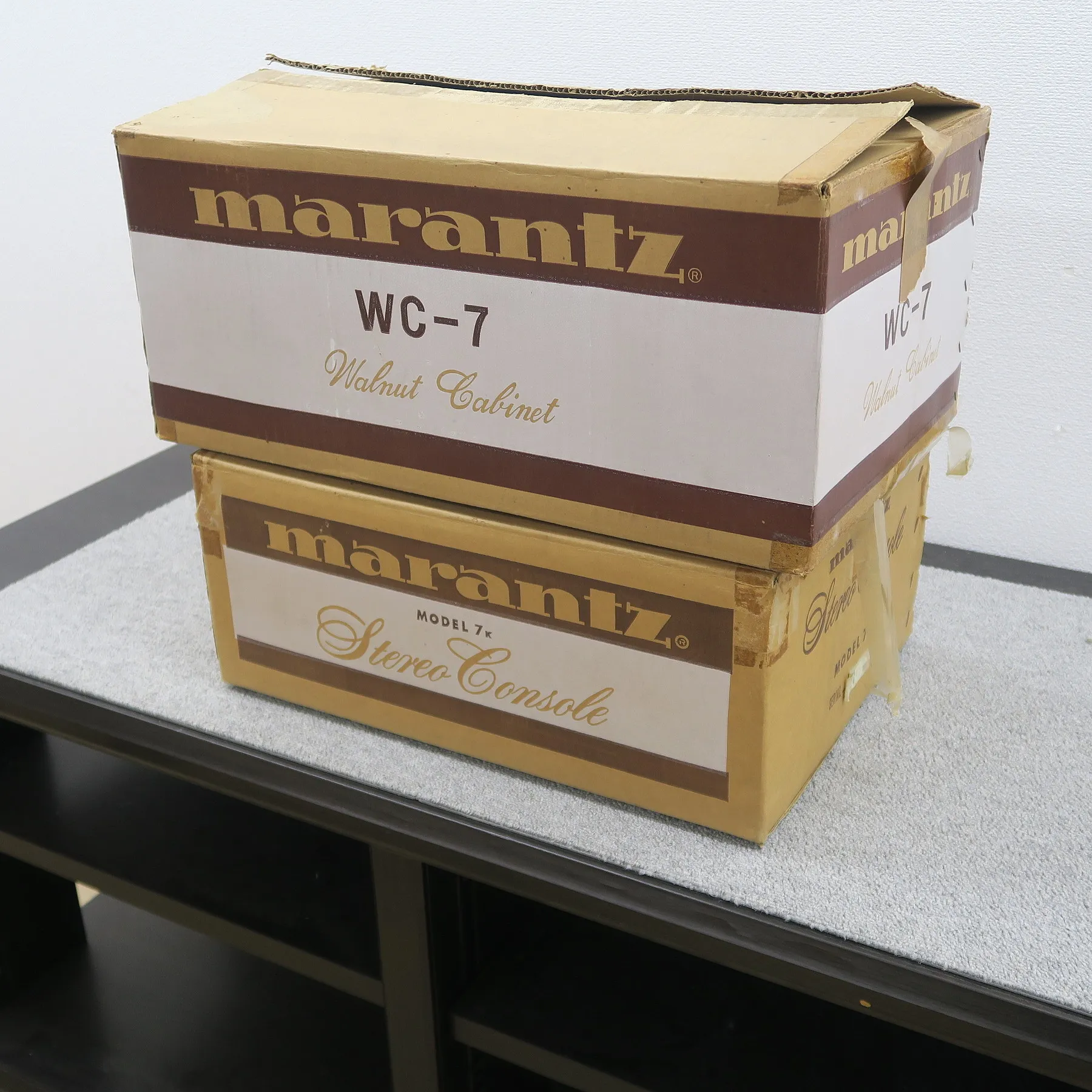 マランツ Marantz Model 7K プリアンプ ウッドキャビネット付き 未使用品【元箱】