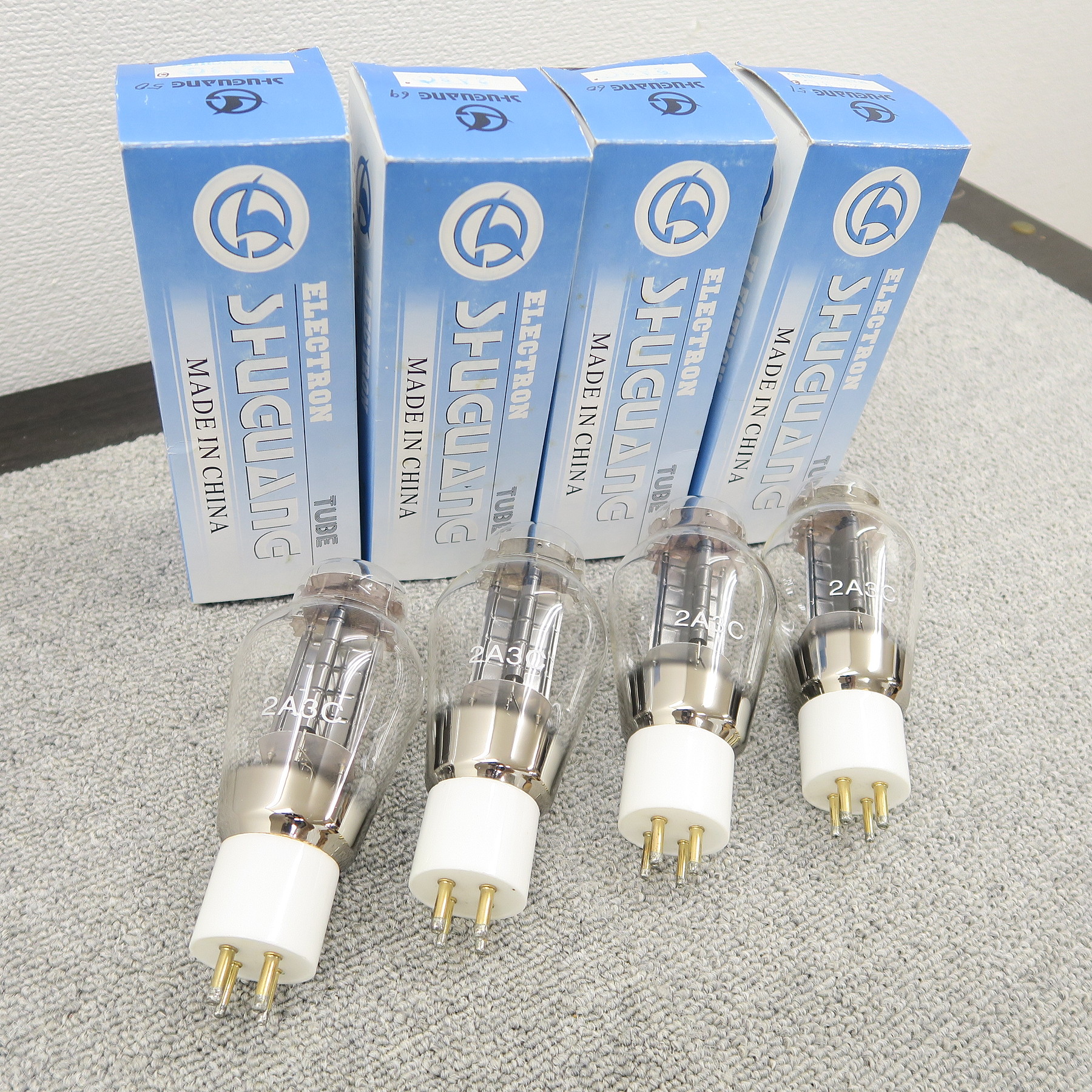 現状】SHUGUANG 2A3C 4本セット 真空管 @54059 / 中古オーディオ買取