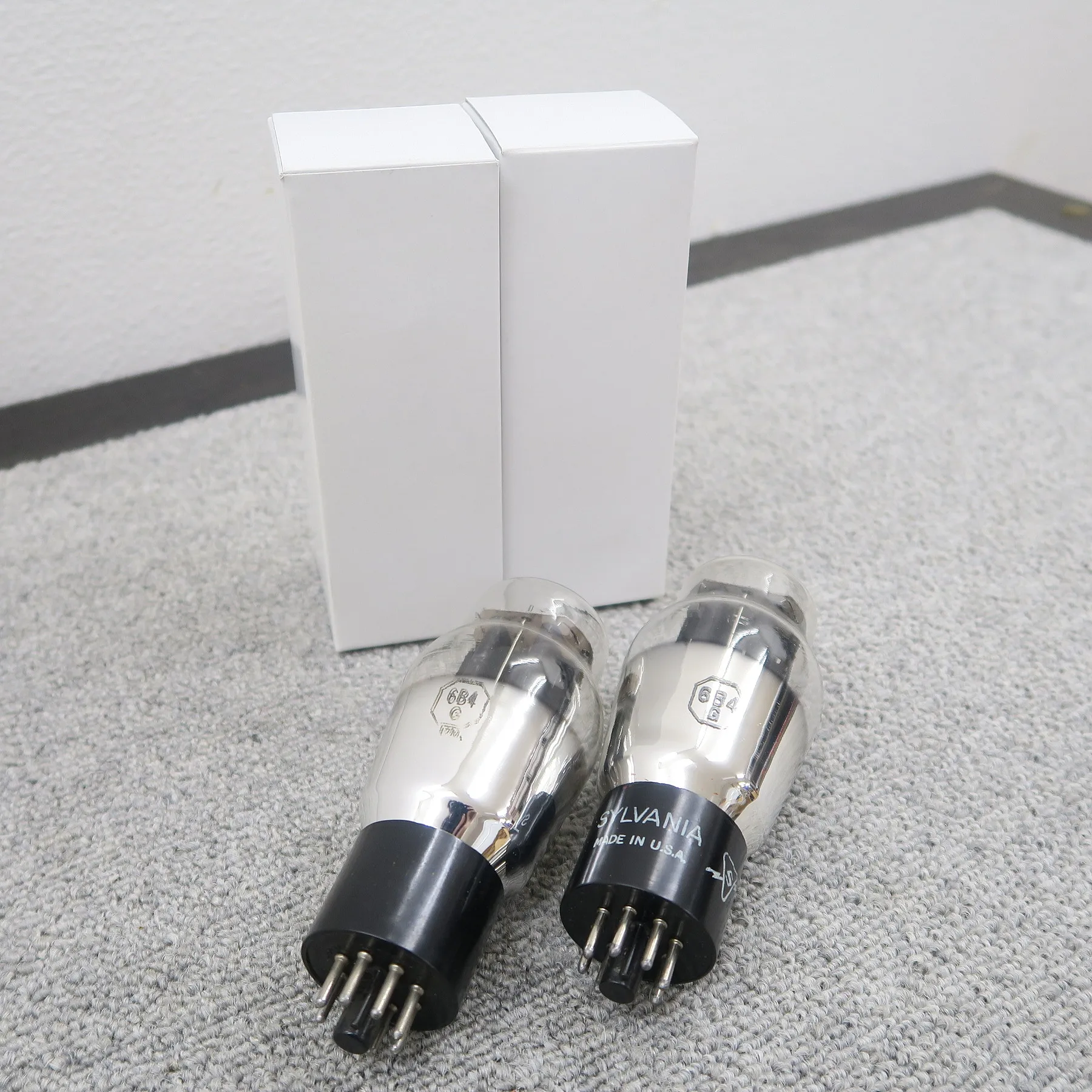 シルバニア SYLVANIA 6B4G 2本セット 真空管