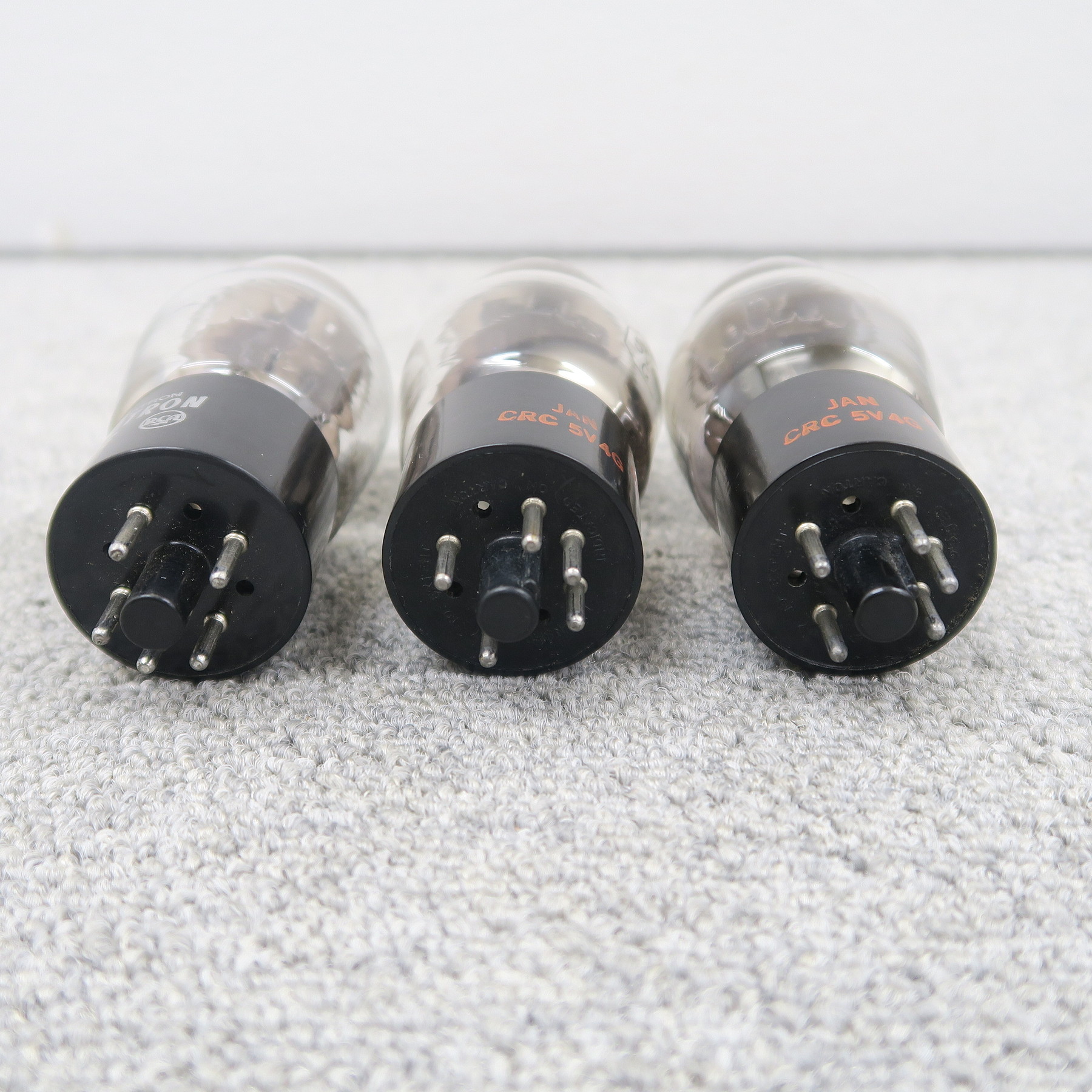 現状】RCA 5V4G 3本セット 真空管 @54084 / 中古オーディオ買取