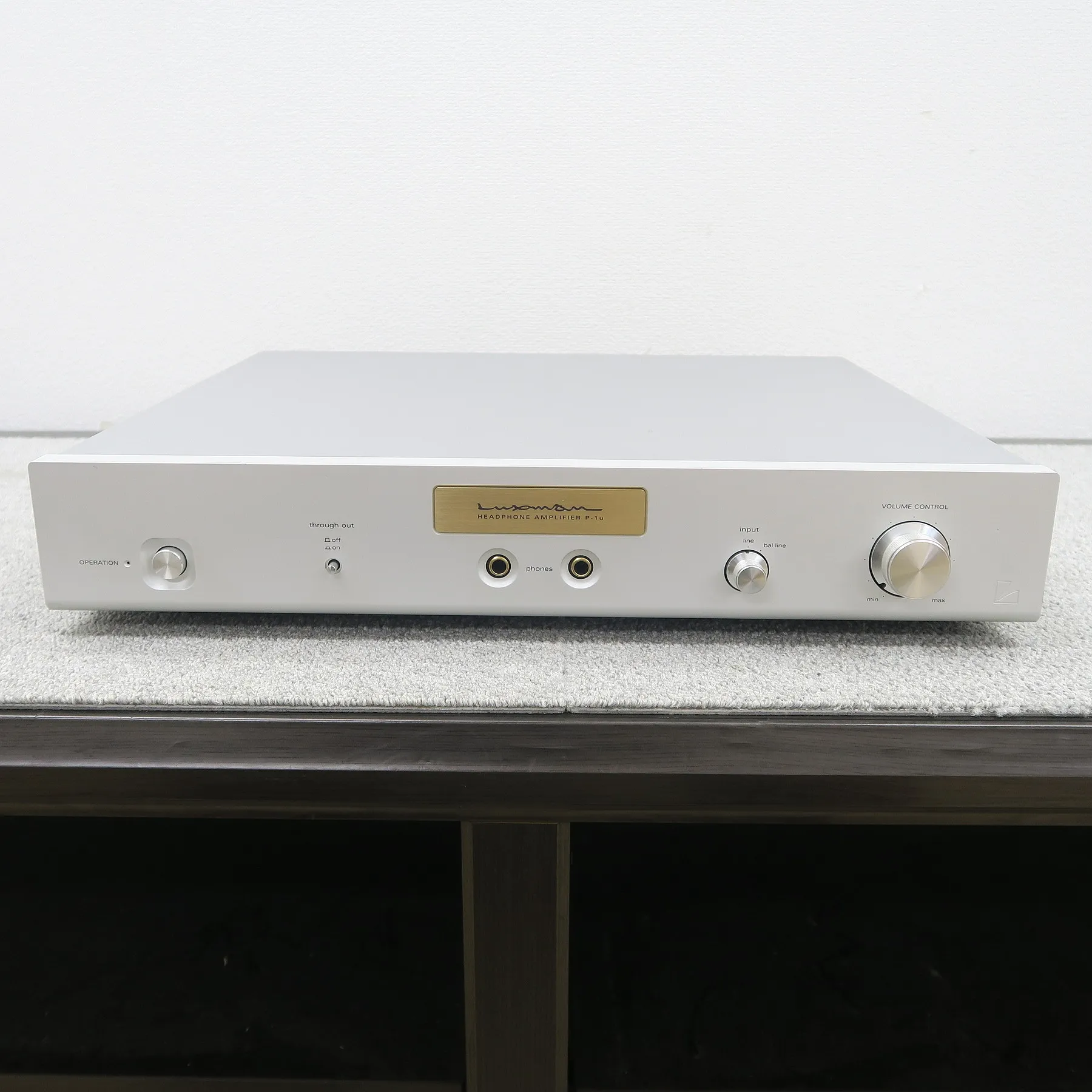ラックスマン LUXMAN P-1u ヘッドフォンアンプ