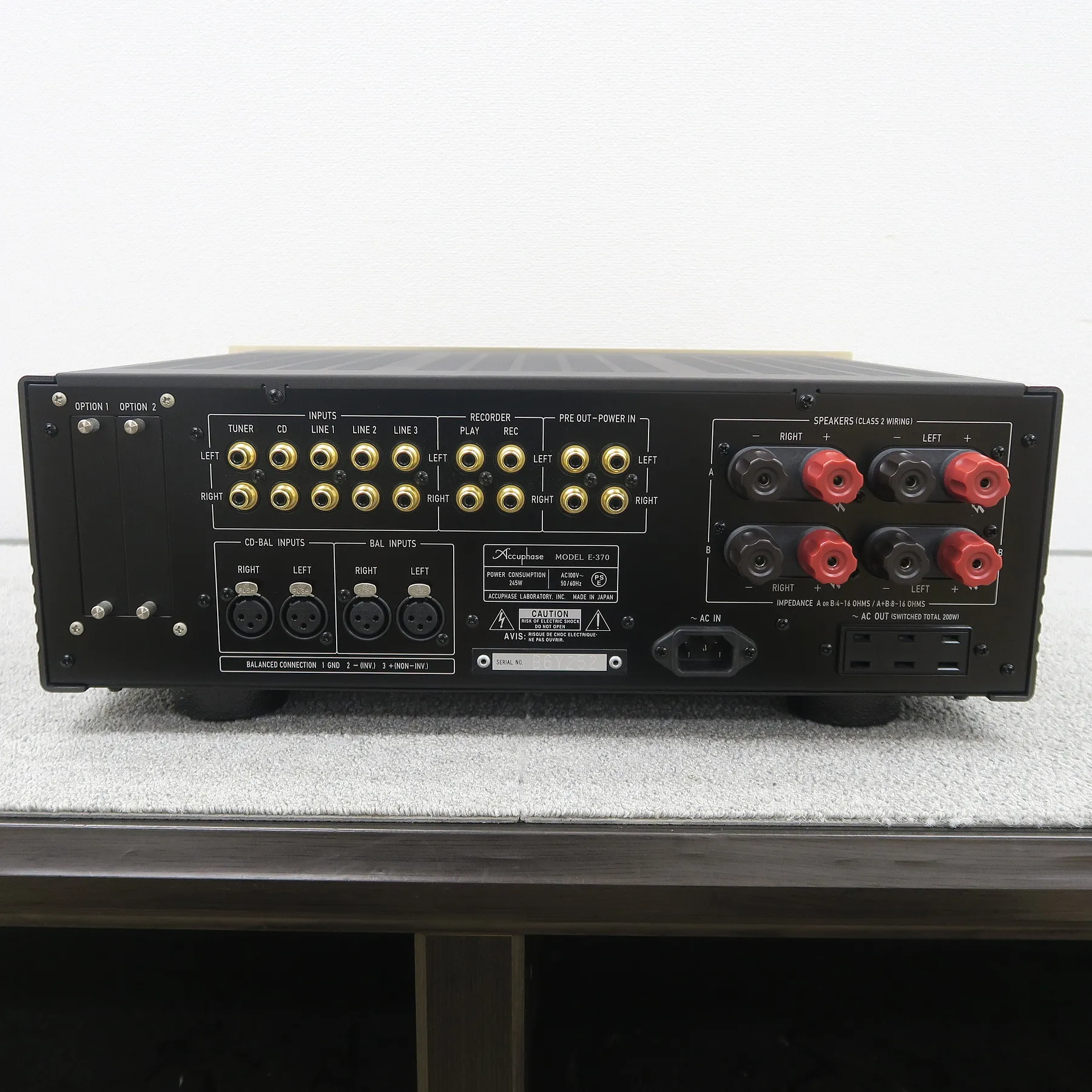 アキュフェーズ Accuphase E-370 プリメインアンプ @54251｜中古