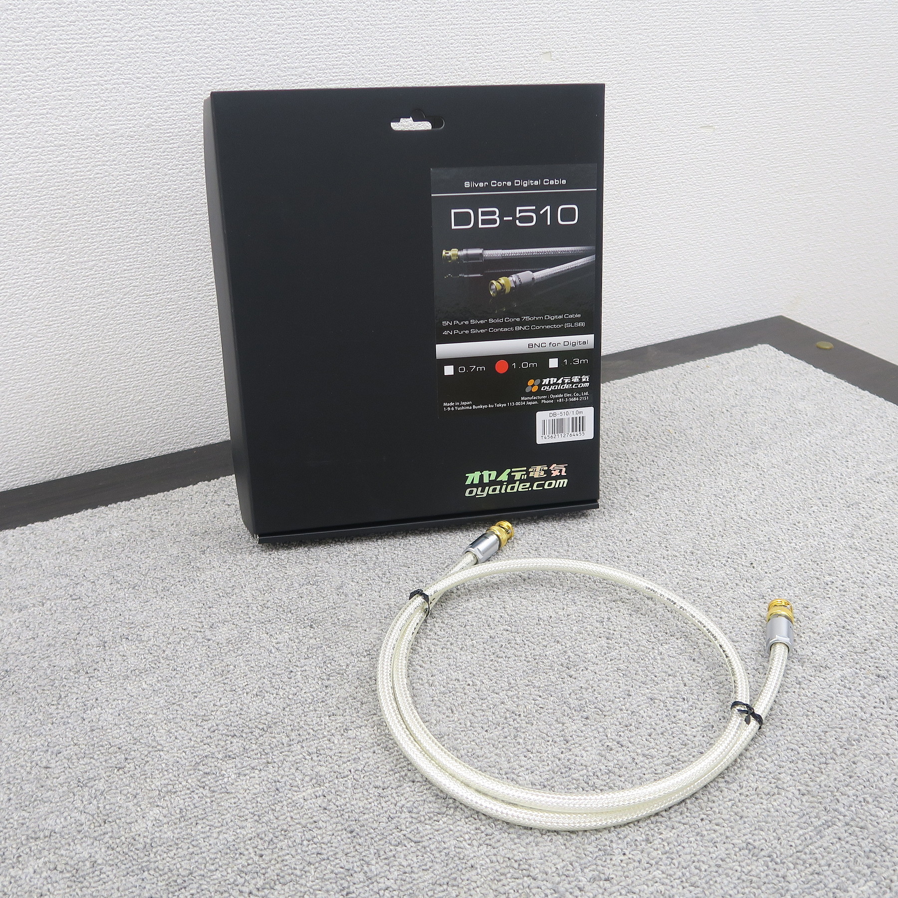 海外販売× オーディオ BNC ケーブル オヤイデオリジナル FTVS-510