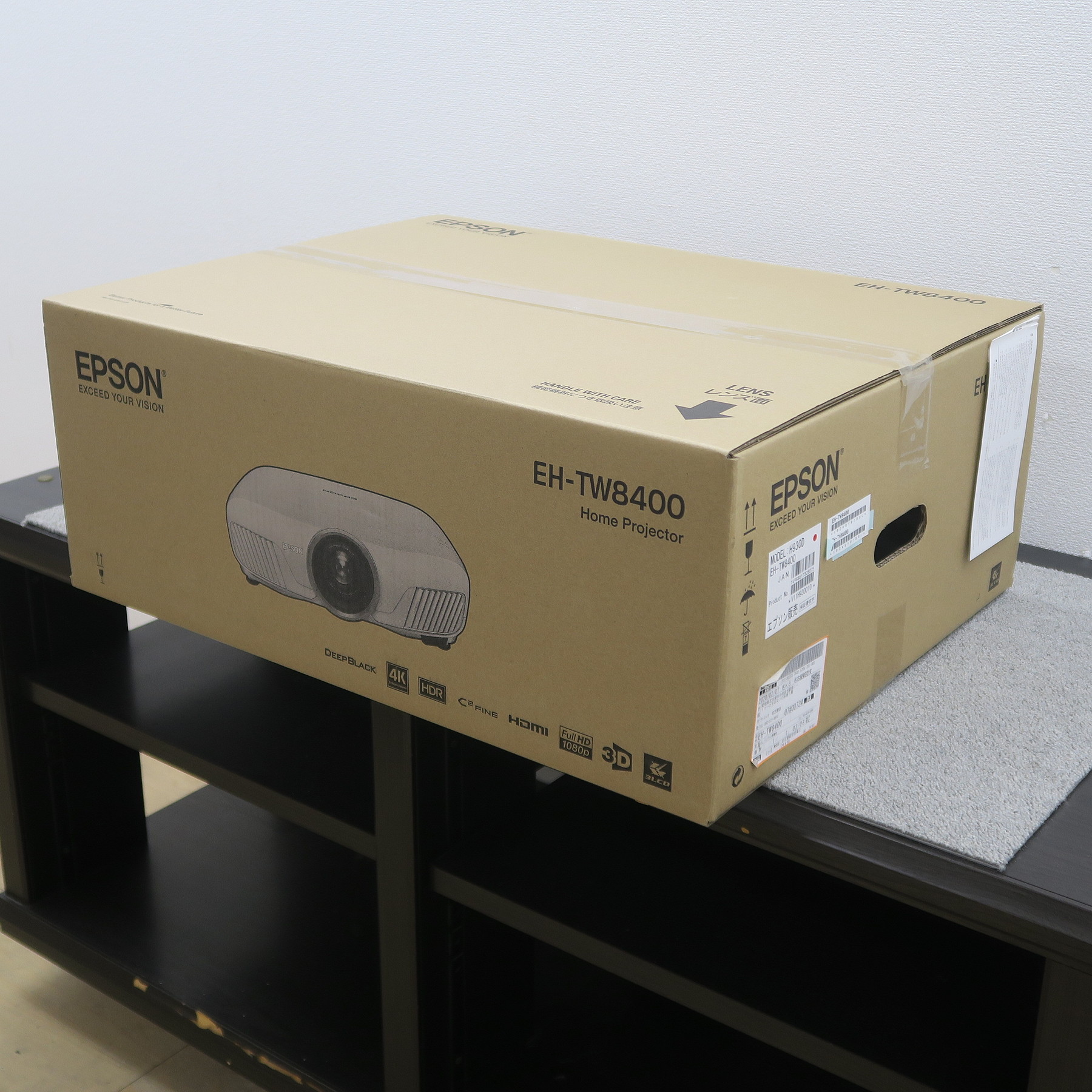 Aランク】エプソン EPSON EH-TW8400 プロジェクター 【元箱