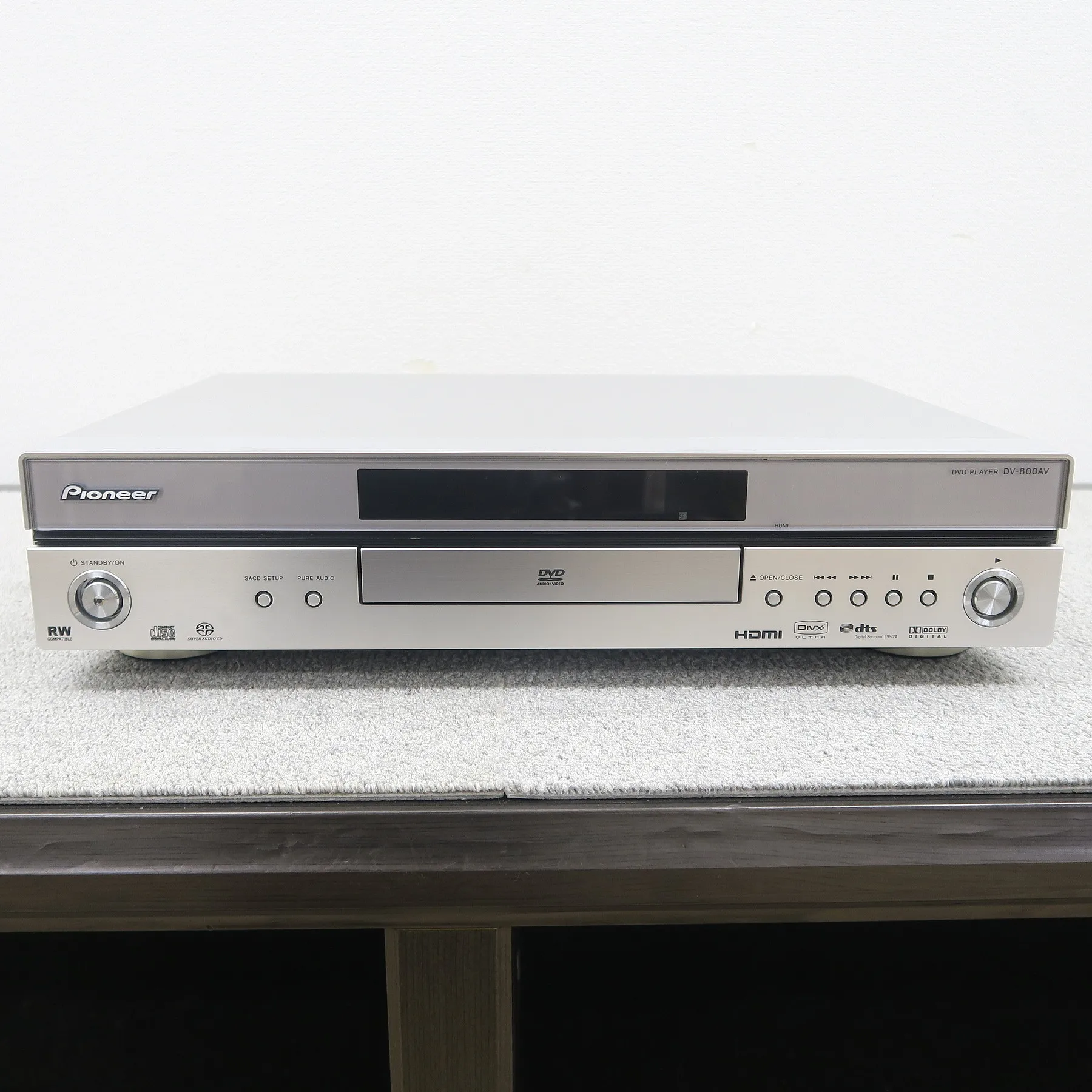 パイオニア Pioneer DV-800AV DVDデッキ