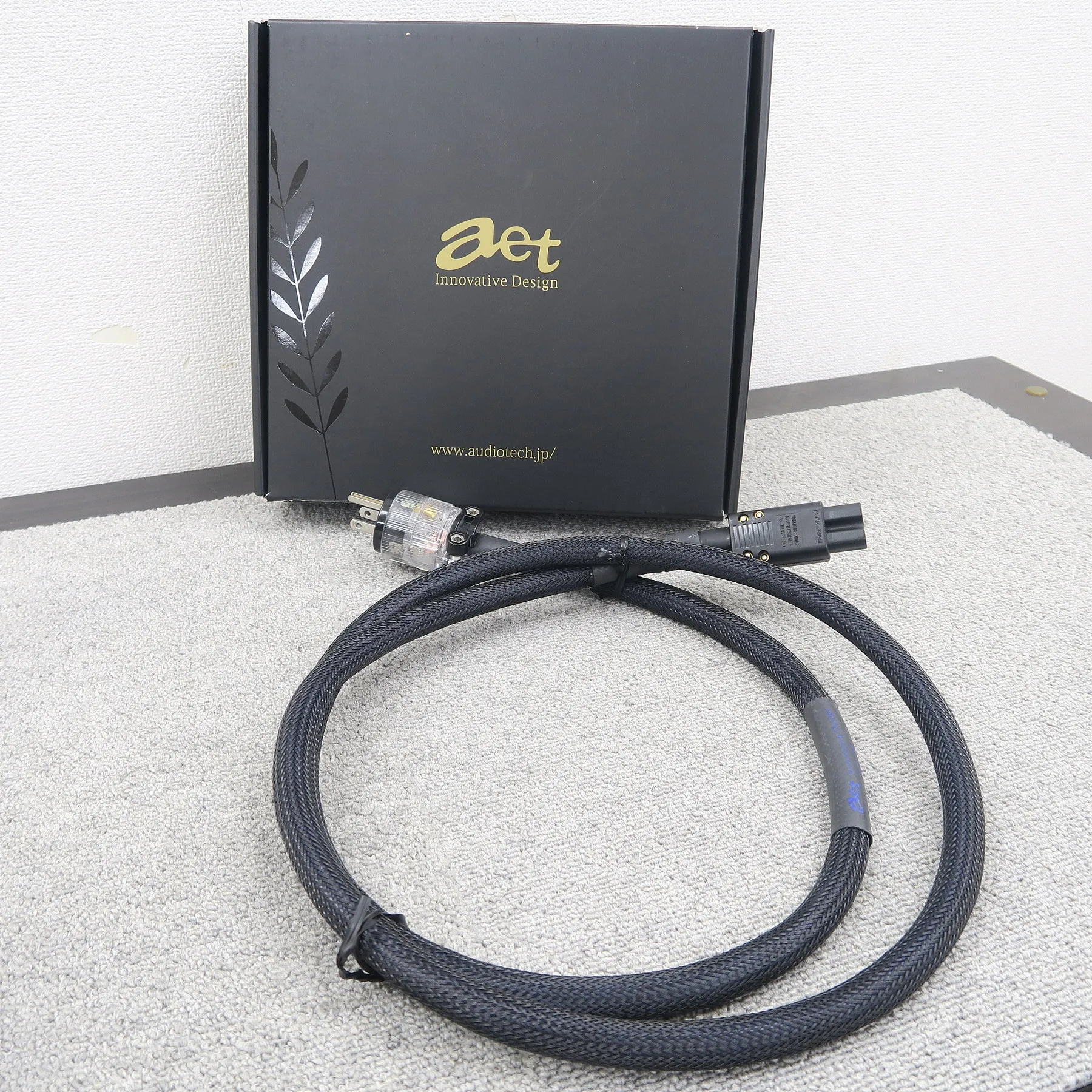エーイーティー AET SCR AC EVO 1.8m 電源ケーブル