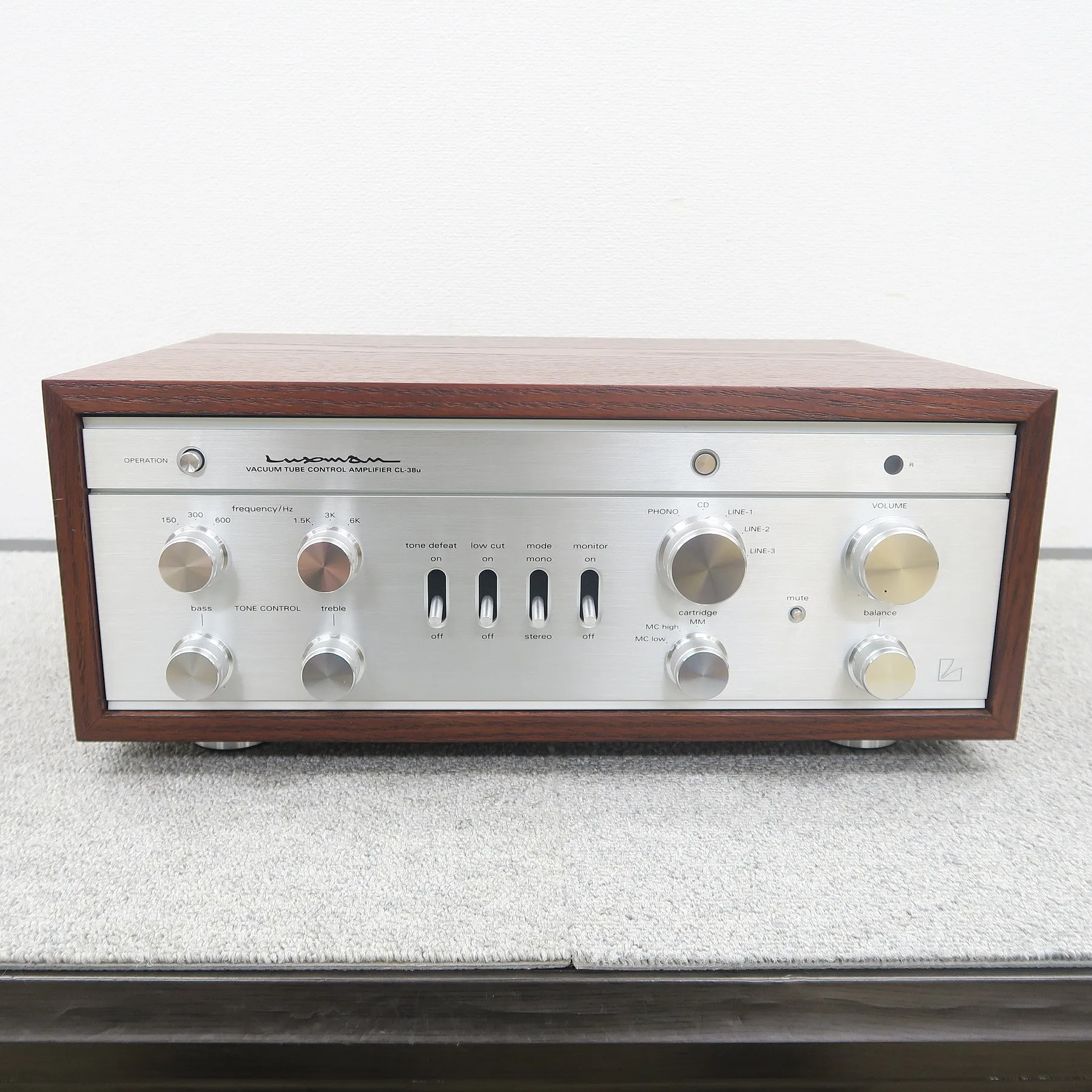 ラックスマン LUXMAN CL-38u  プリアンプ