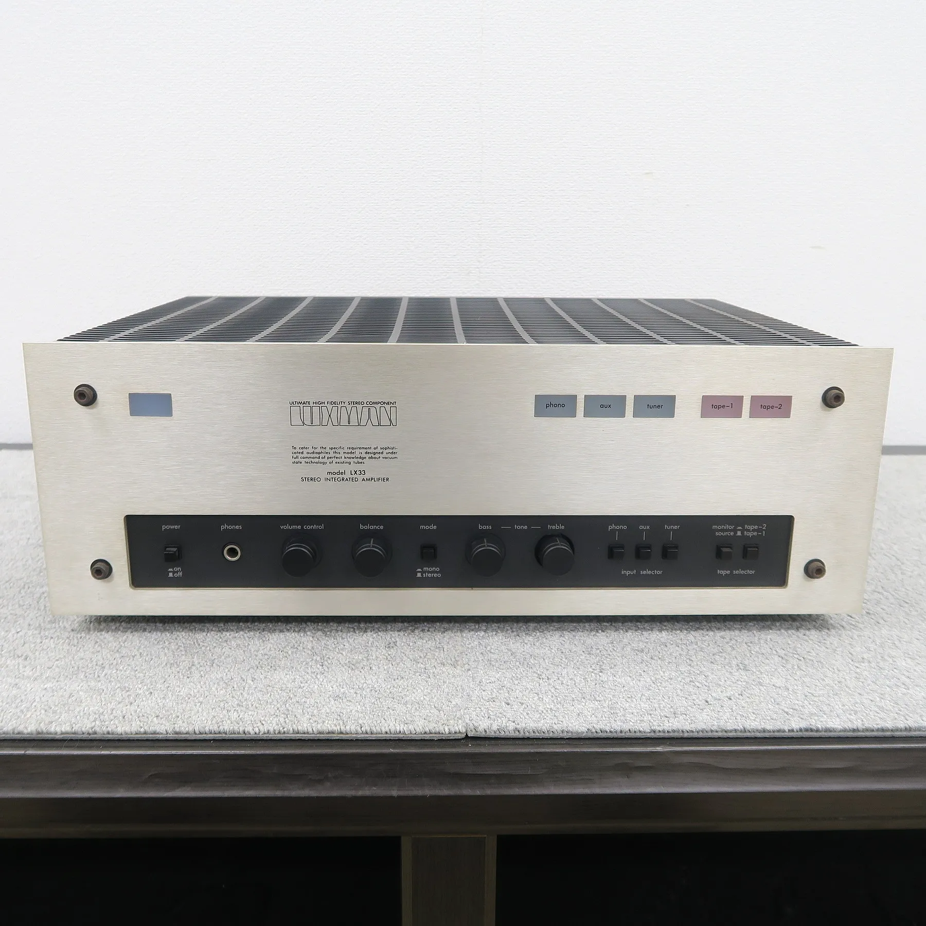 ラックスマン LUXMAN LX33  プリメインアンプ