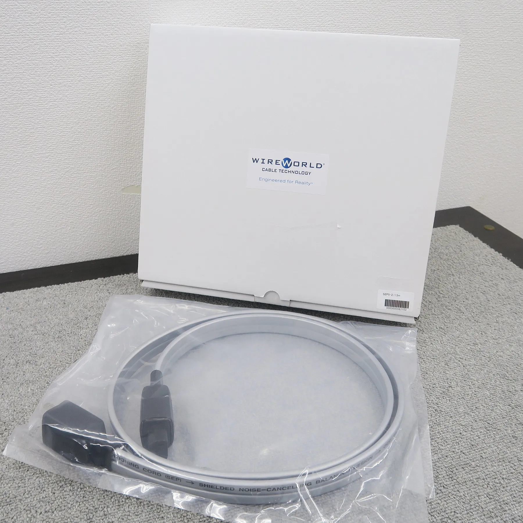 ワイヤーワールド WIRE WORLD SILVER ELECTRA SEP5-2/1.5m 電源ケーブル