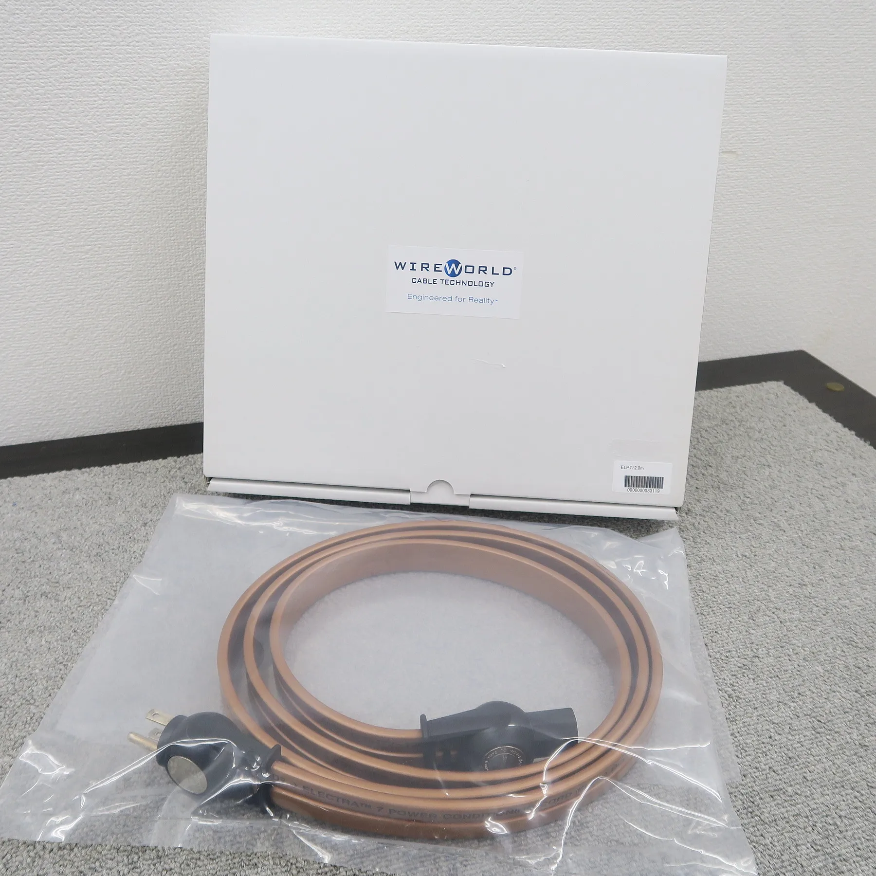ワイヤーワールド WIRE WORLD Electra 7 ELP7/2.0m 電源ケーブル
