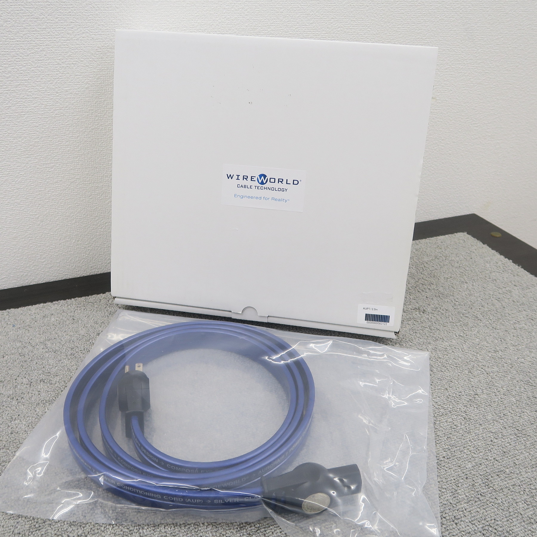 未使用】ワイヤーワールド WIRE WORLD Aurora 7 AUP7/2.0m 電源