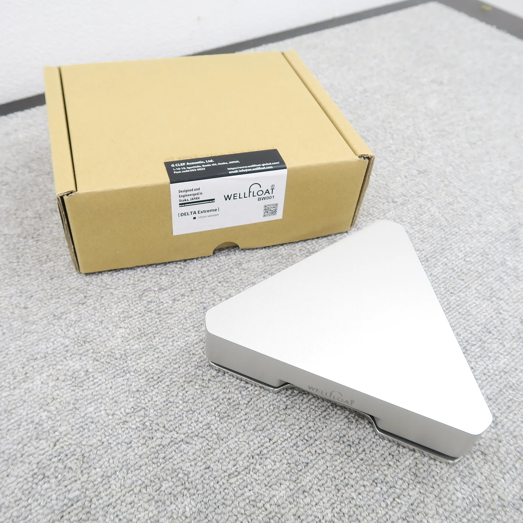 ウェルフロート WELLFLOAT WELLDELTA Basilis スパイク孔無しヴァージョン インシュレーター