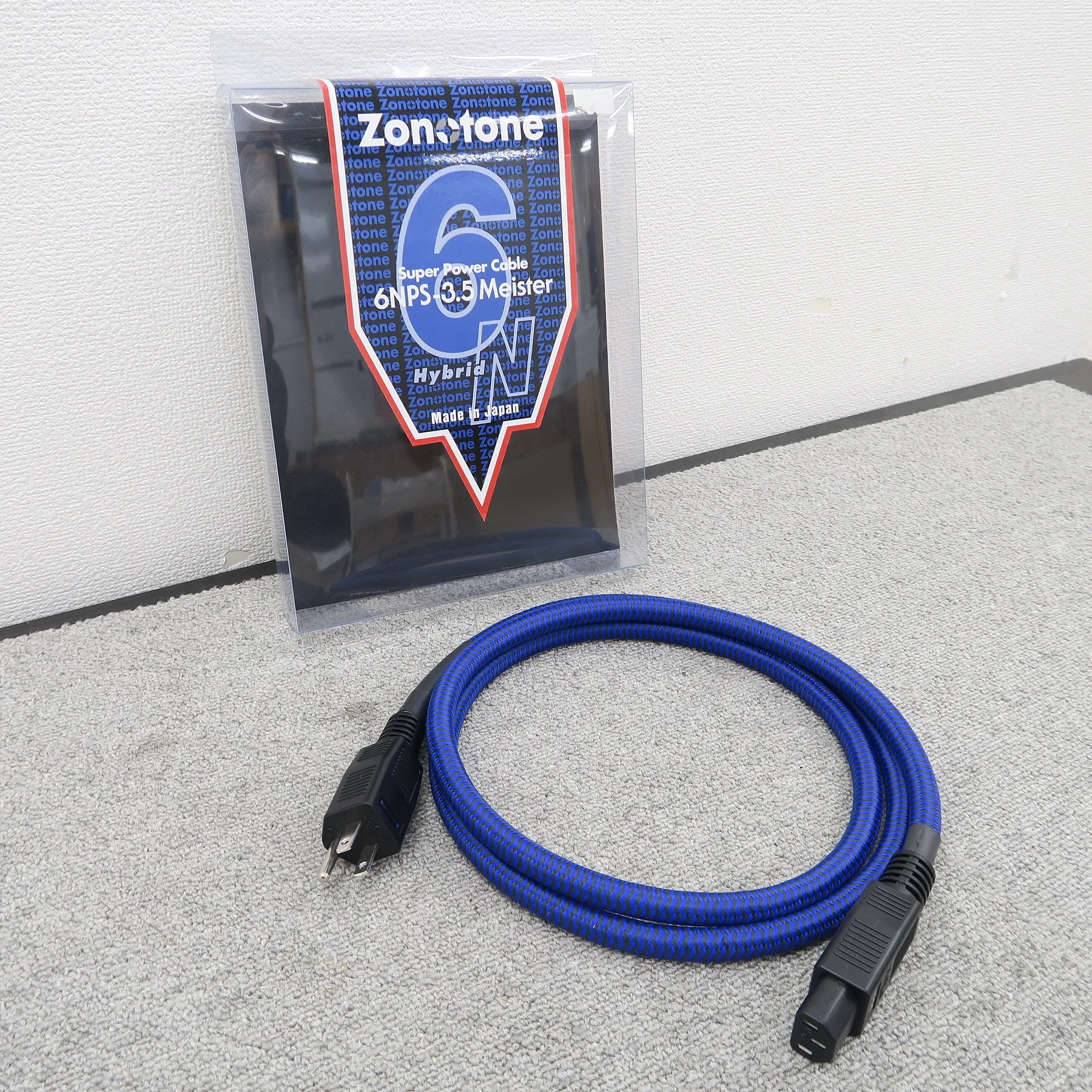 ゾノトーン Zonotone 6NPS-3.5 Meister 1.8m 電源ケーブル