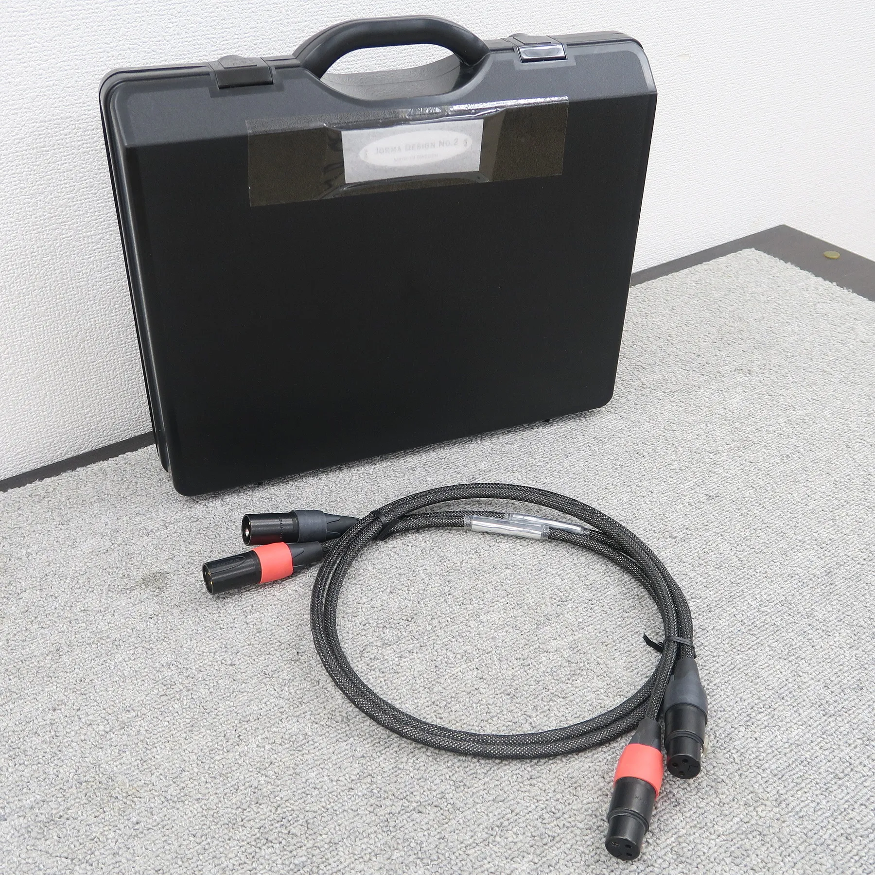 ヨルマデザイン JORMA DESIGN NO.2 XLR 1.0m XLRケーブル