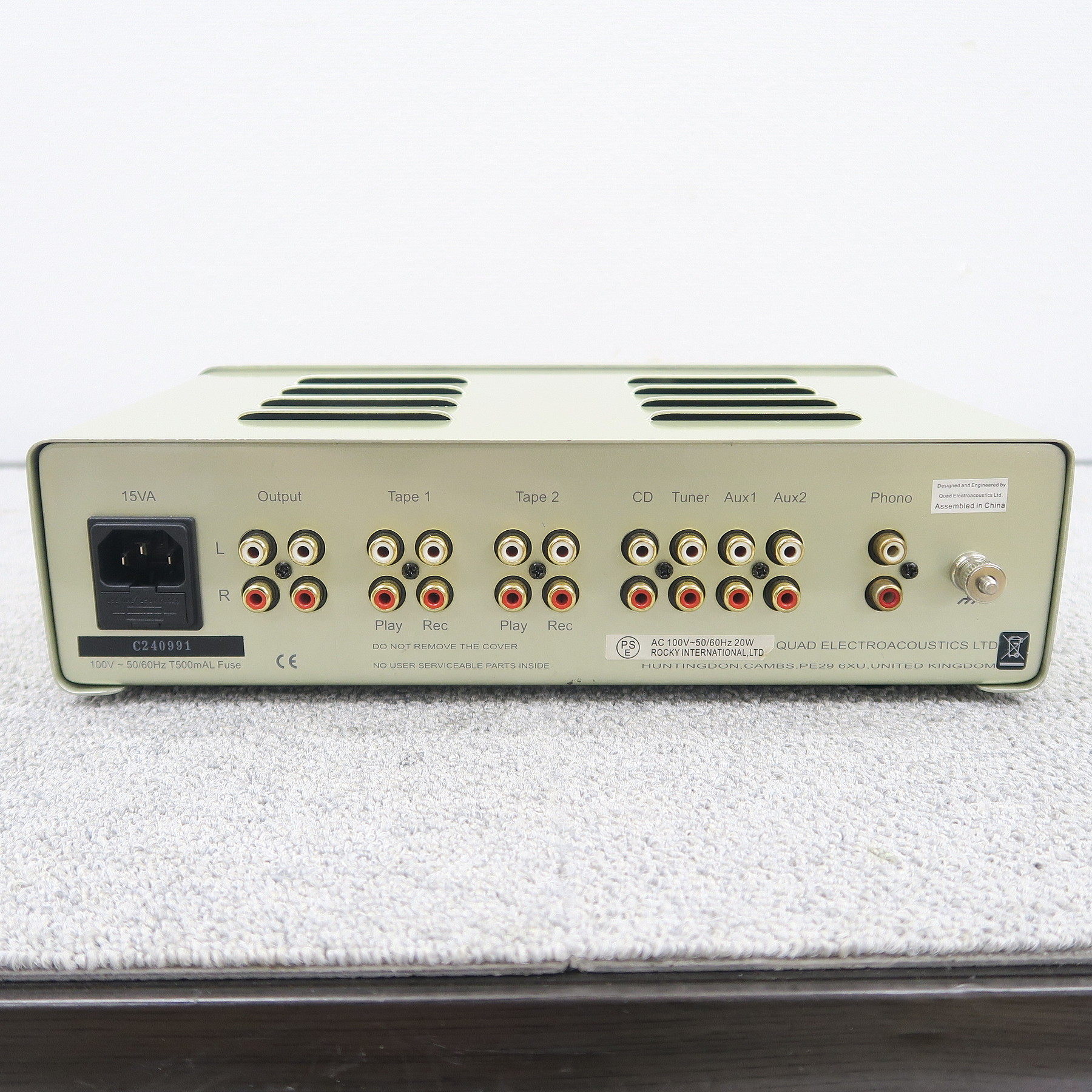 アンプ QUAD QC-twentyfour QUAD クォード／QC-twenty four プリアンプ - Maestro Garage