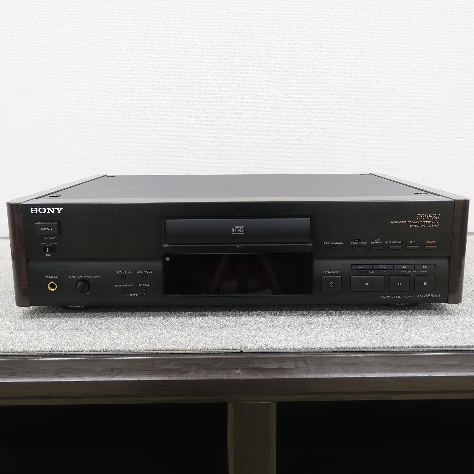 ソニー SONY CDP-555ESJ CDデッキ