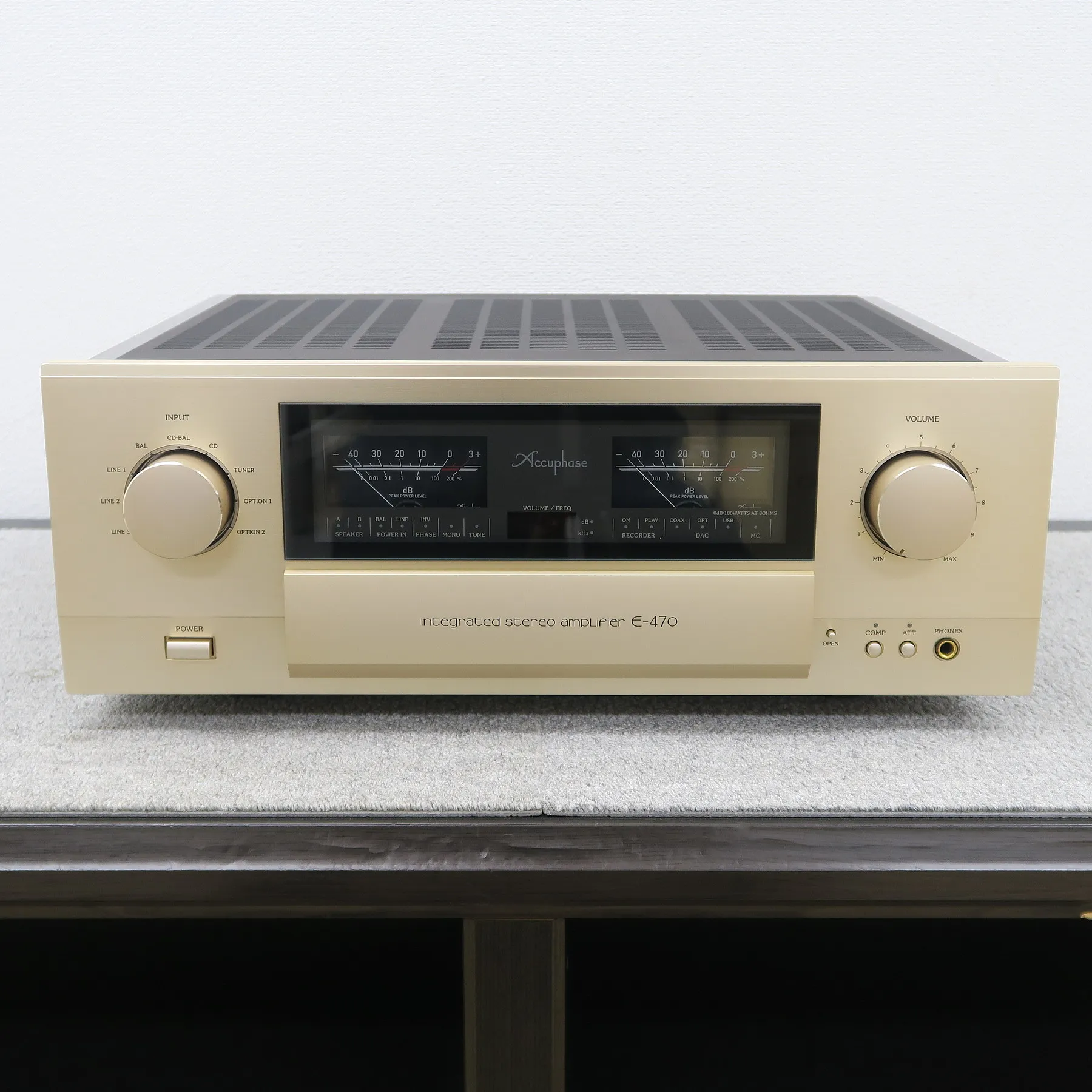 アキュフェーズ Accuphase E-470 プリメインアンプ