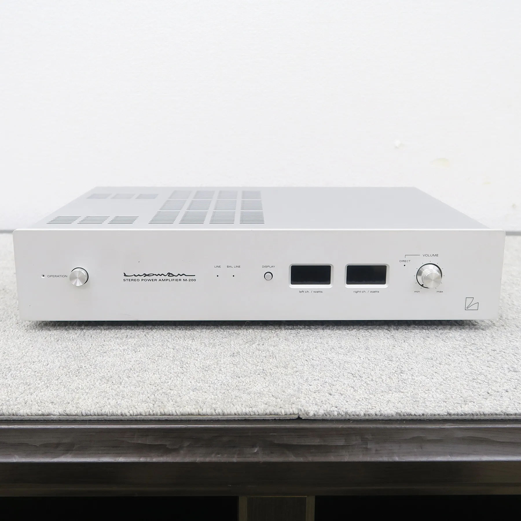 ラックスマン LUXMAN M-200 パワーアンプ
