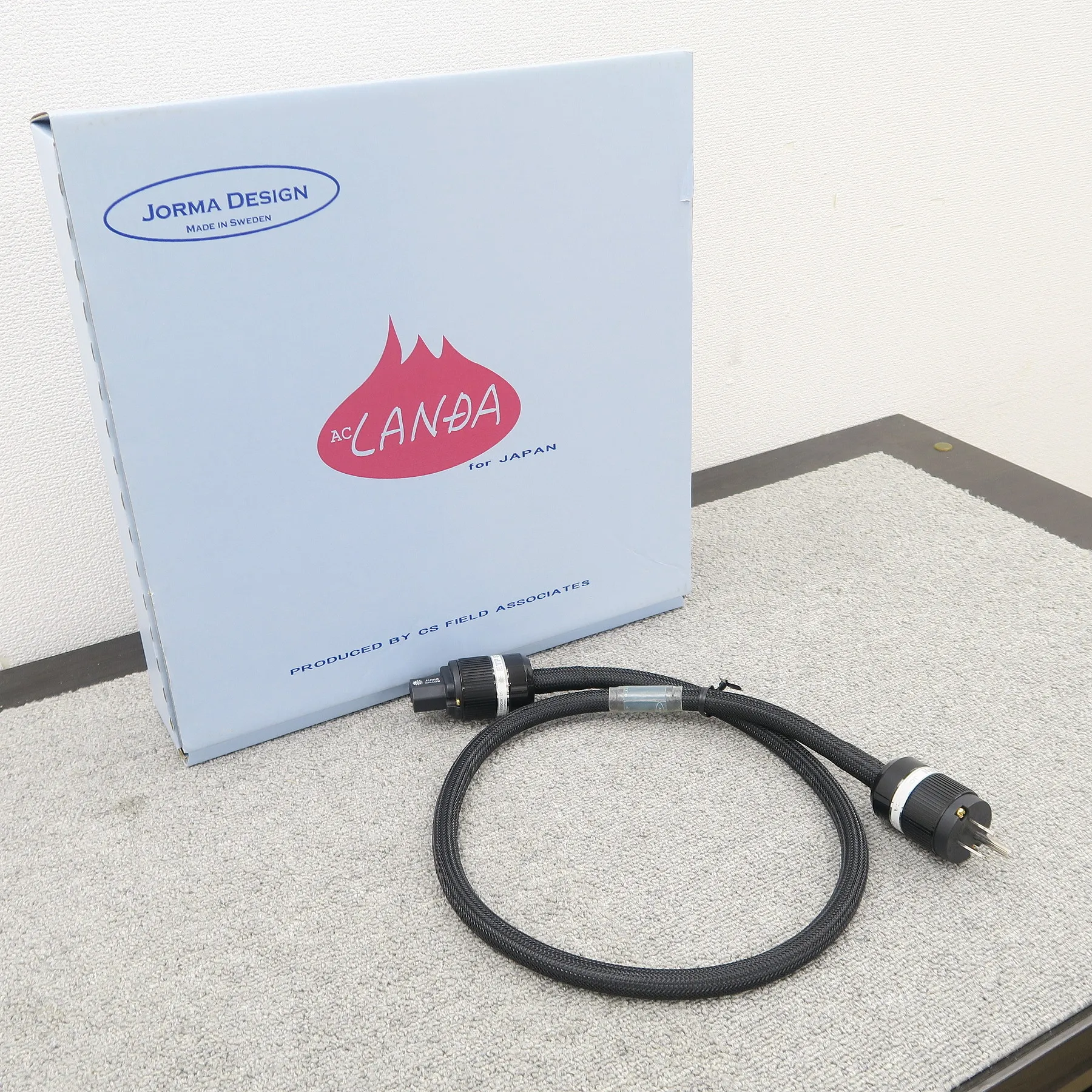 ヨルマデザイン JORMA DESIGN AC LANDA RH 1.0m 電源ケーブル