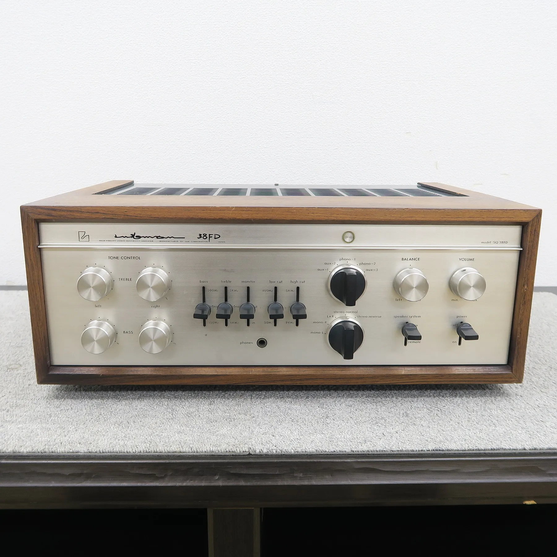 ラックスマン LUXMAN SQ38FD プリメインアンプ