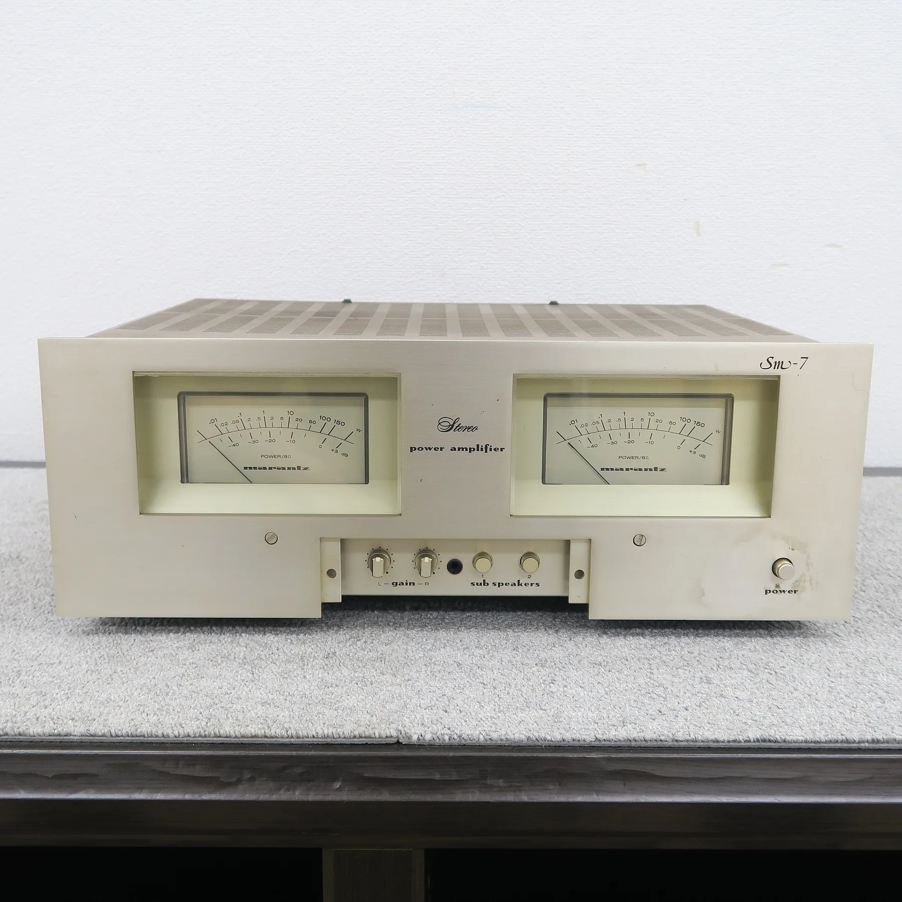 マランツ Marantz SM-7 パワーアンプ @55401｜中古オーディオ販売実績