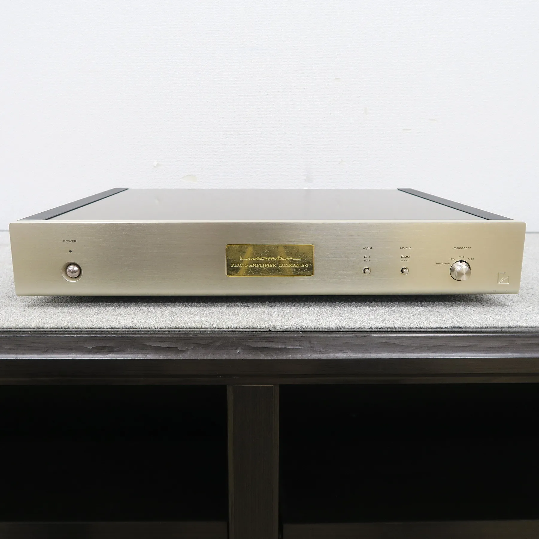 ラックスマン LUXMAN E-1 フォノアンプ