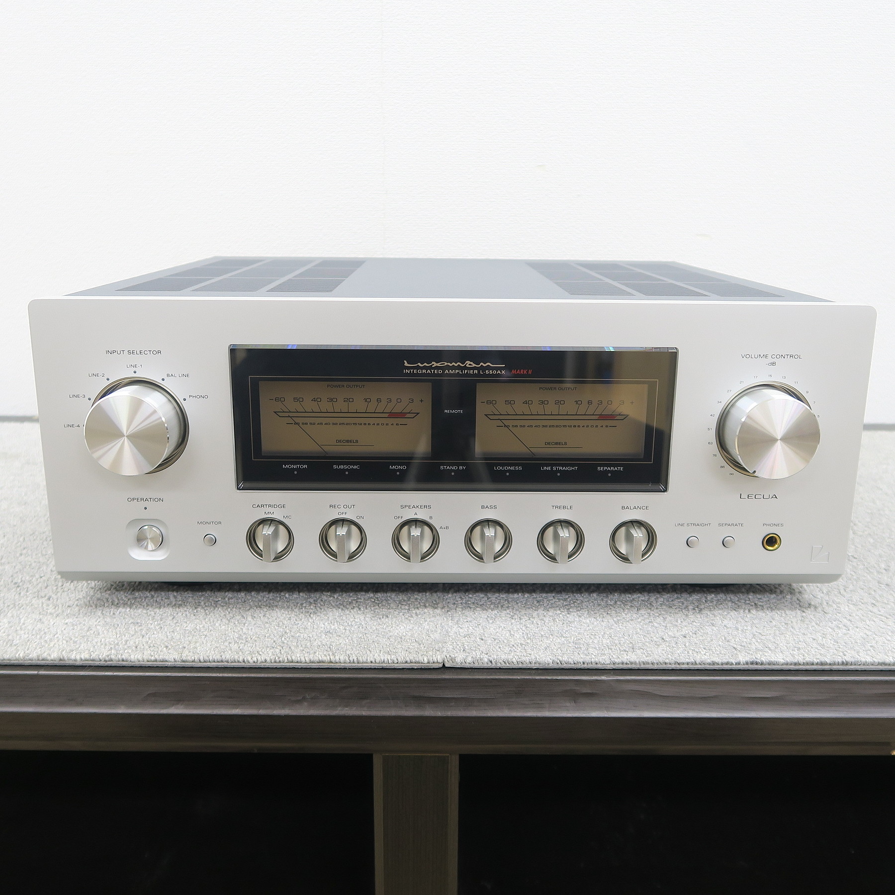 LUXMAN L-550AXII プリメインアンプ - オーディオ機器