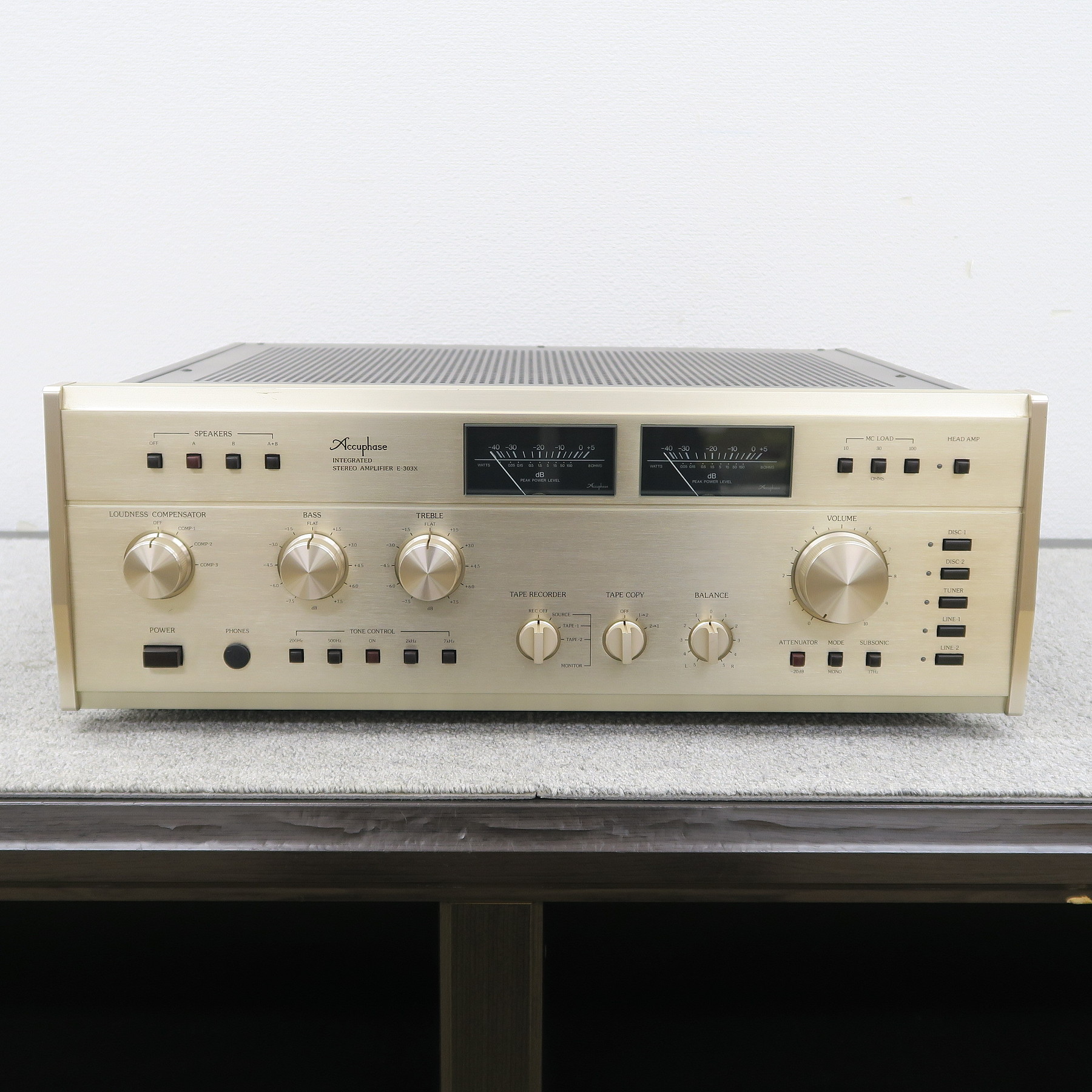 現状】アキュフェーズ Accuphase E-303X プリメインアンプ @55342 / 中古オーディオ買取、販売、通販のショップアフロオーディオ横浜