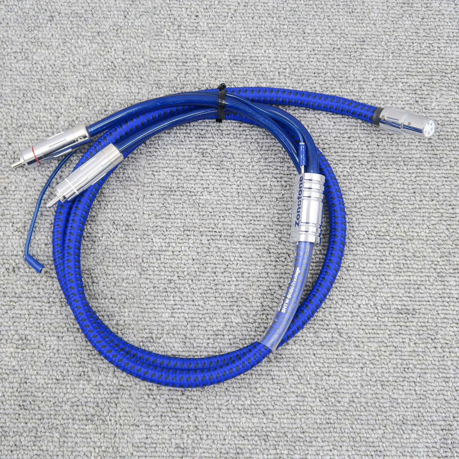 ゾノトーン Zonotone 8NTW-8080 Prestage 1.2m フォノケーブル
