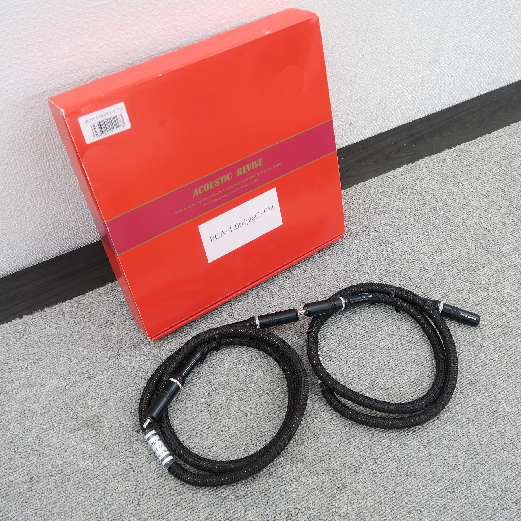 Acoustic Revive RCA-1.0TripleC-FM 1.0m RCAケーブル アコースティックリバイブ