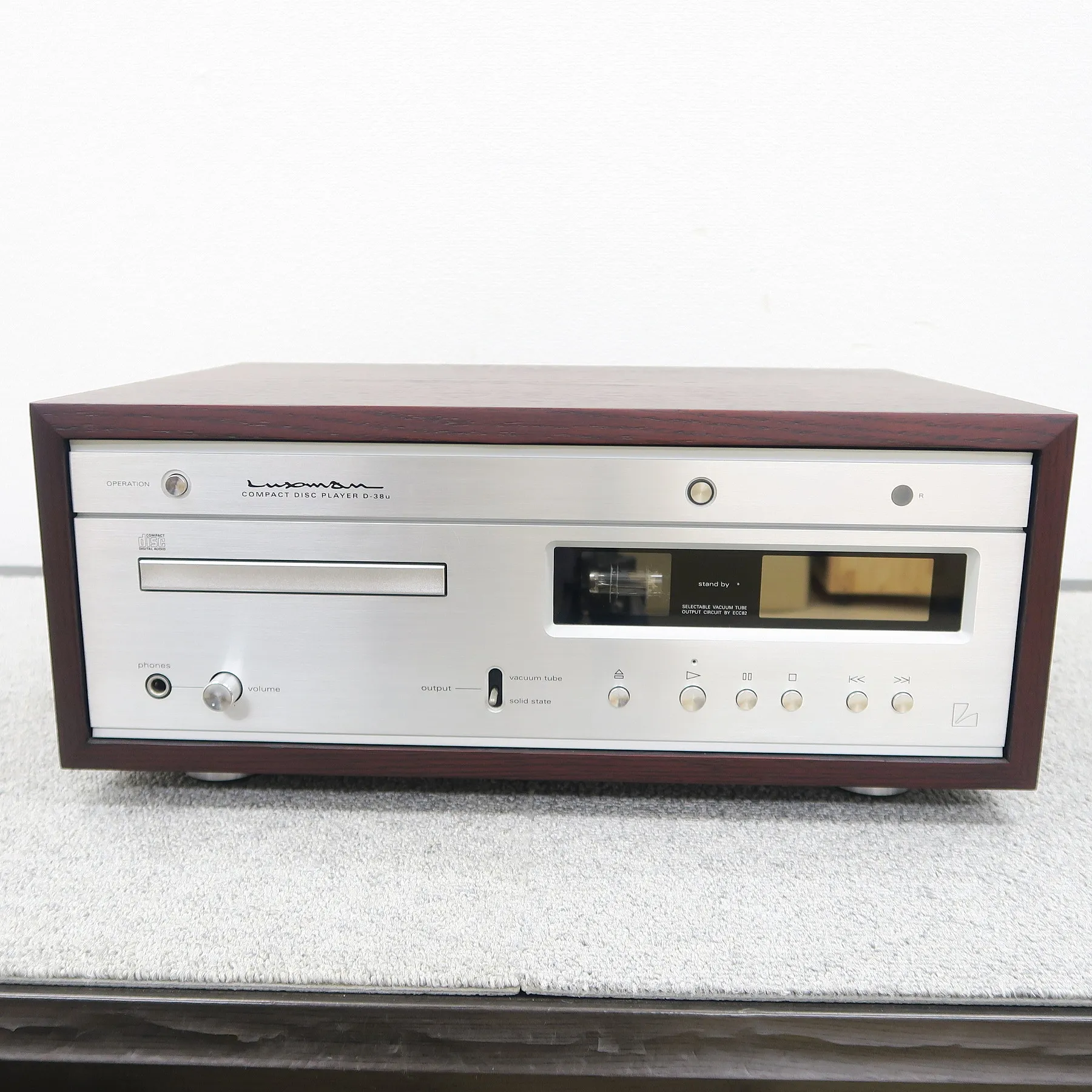LUXMAN D-38u CDプレーヤー ラックスマン