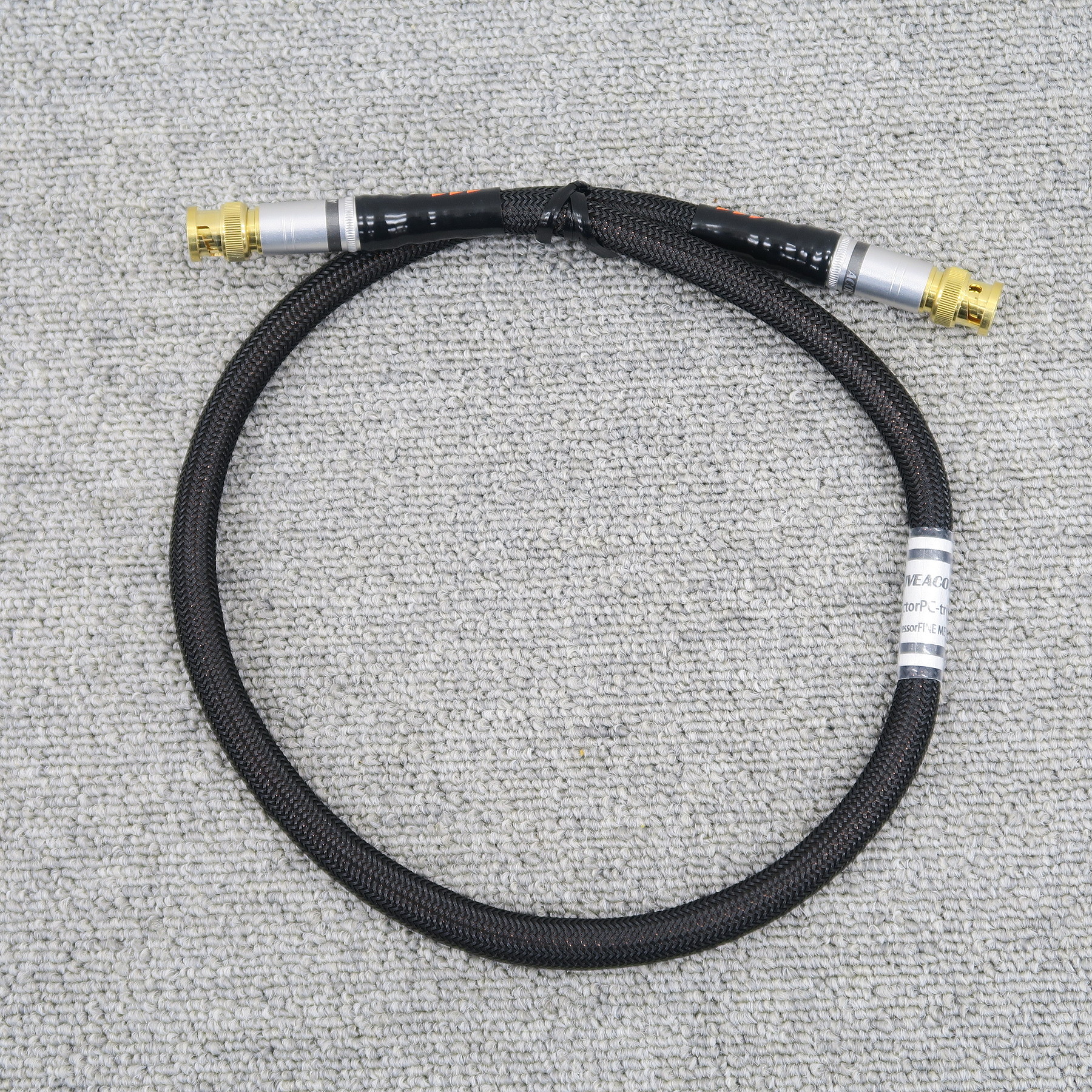 Aランク】Acoustic Revive COX-0.7TripleC-FM BNC 0.7m 同軸ケーブル