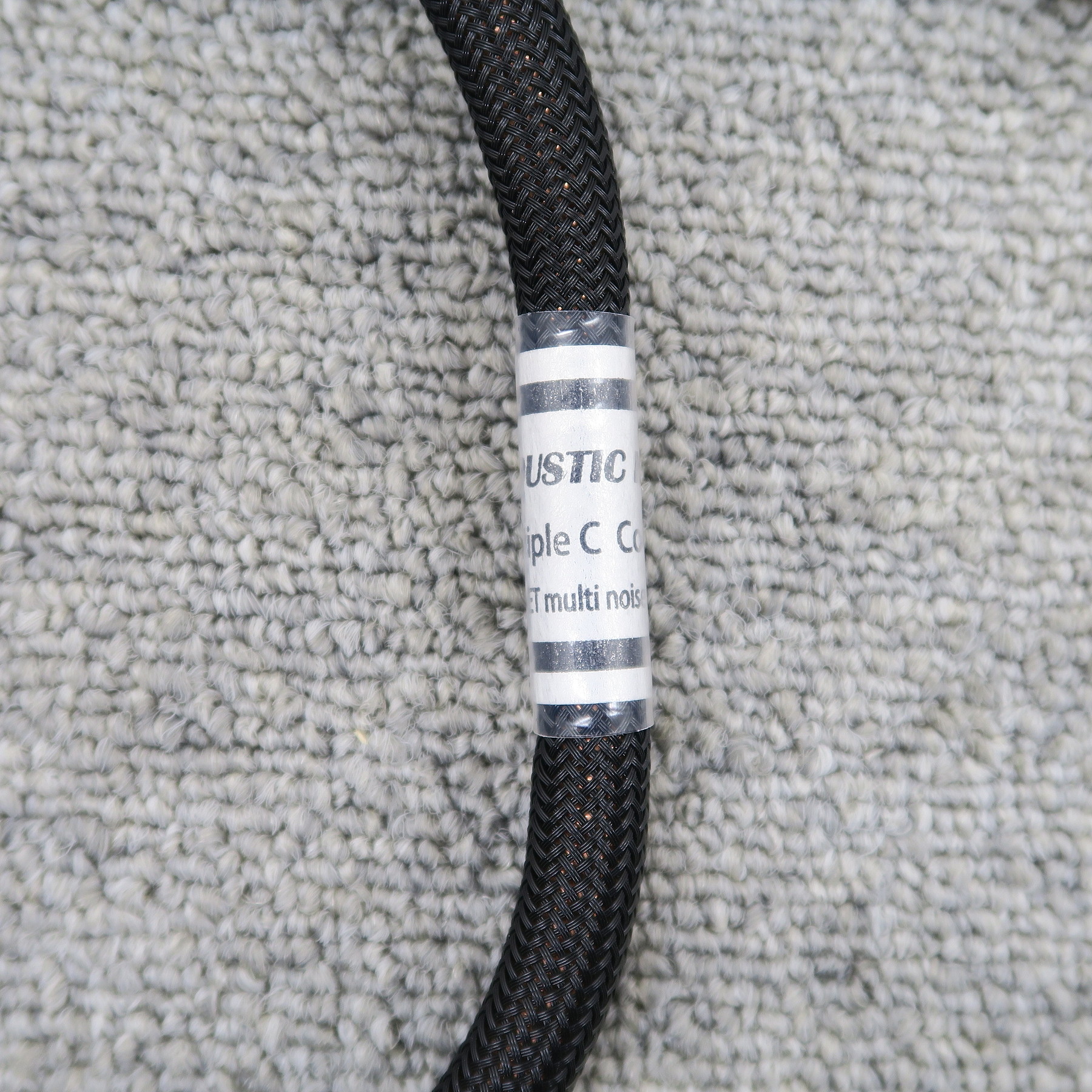 Aランク】Acoustic Revive COX-0.7TripleC-FM BNC 0.7m 同軸ケーブル