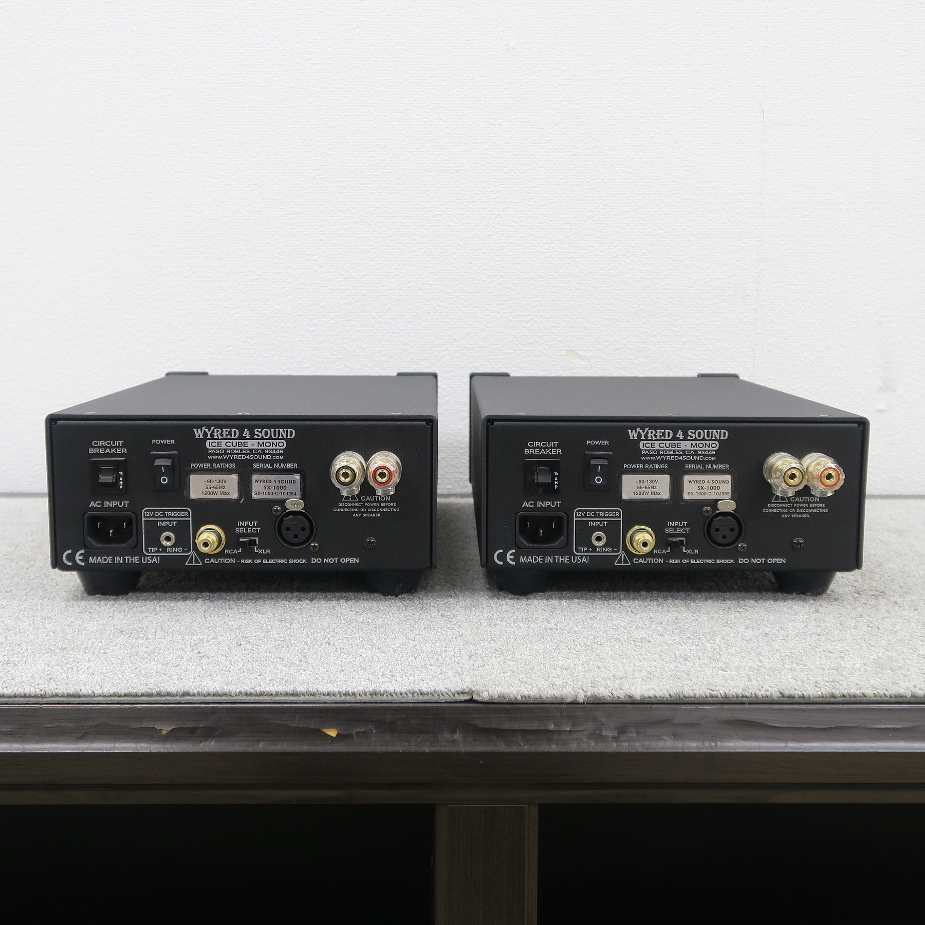 Aランク】Wyred 4 Sound SX-1000 パワーアンプ ワイヤード フォー