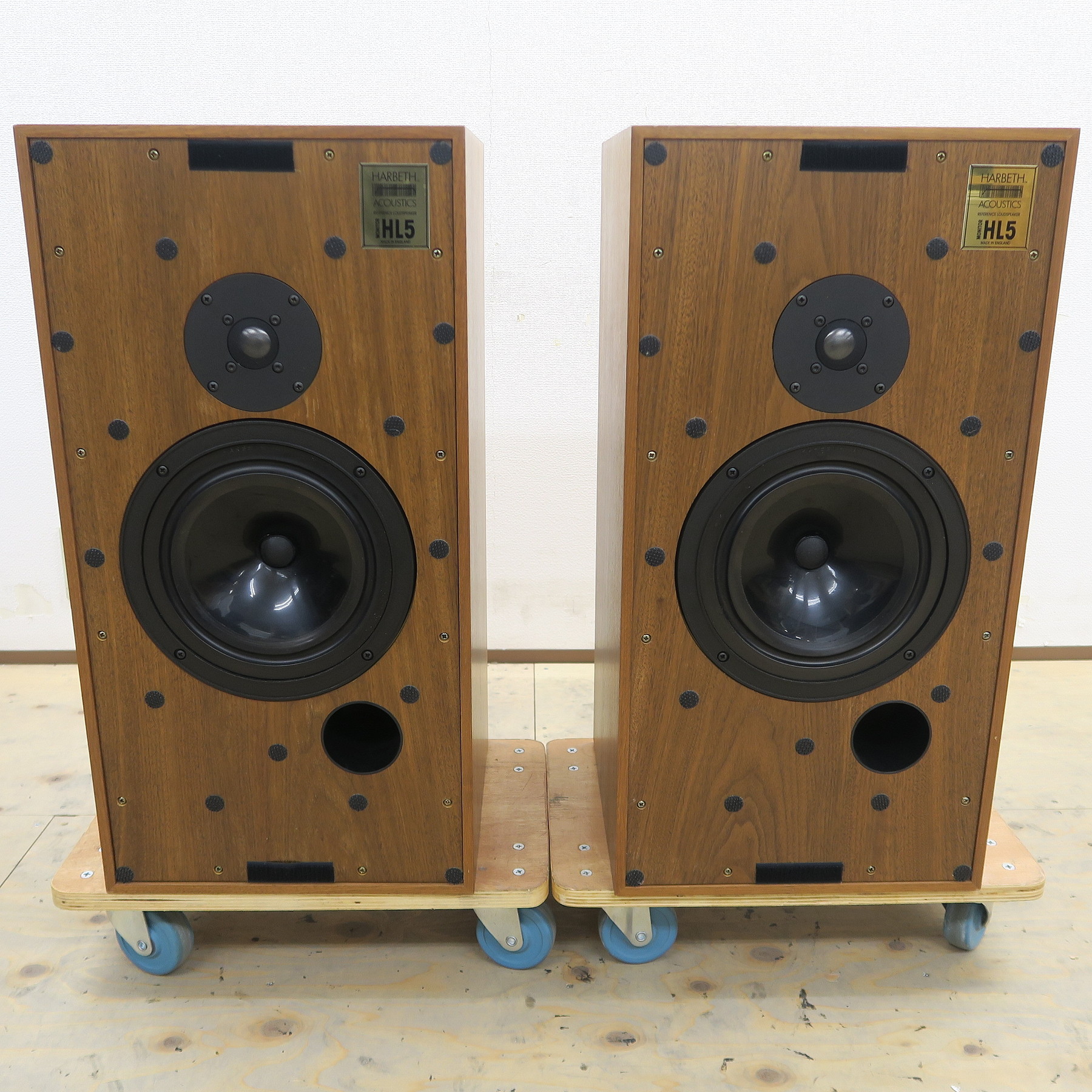 AF【】【音割れあり】HARBETH ハーベス REFERENCE LOUDSPEAKER HL5