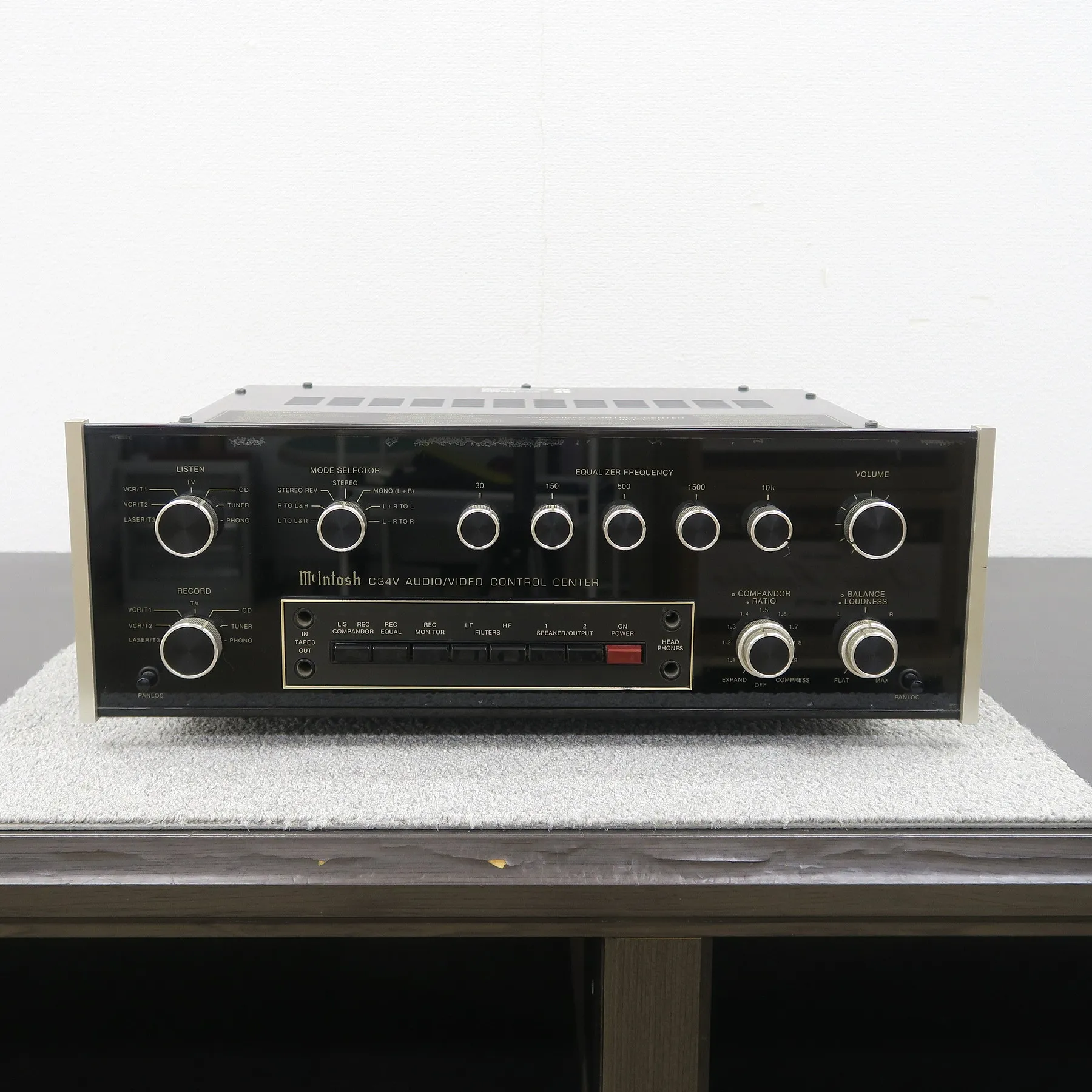 Mcintosh C34V コントロールアンプ マッキントッシュ