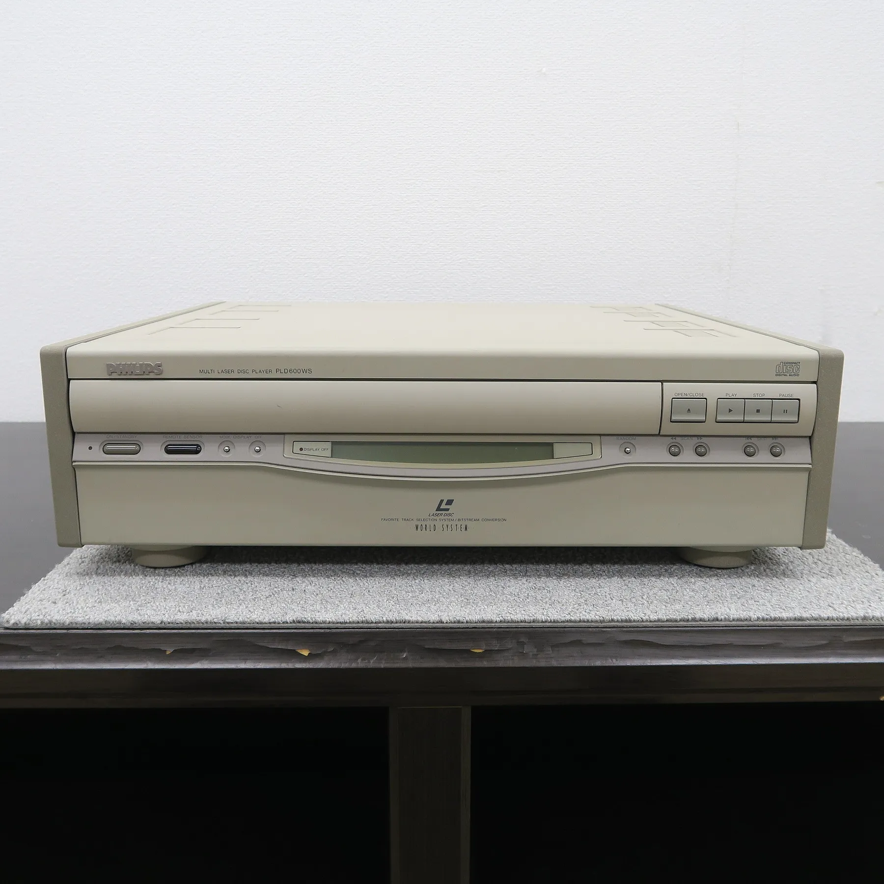 PHILIPS PLD600WS LDデッキ フィリップス