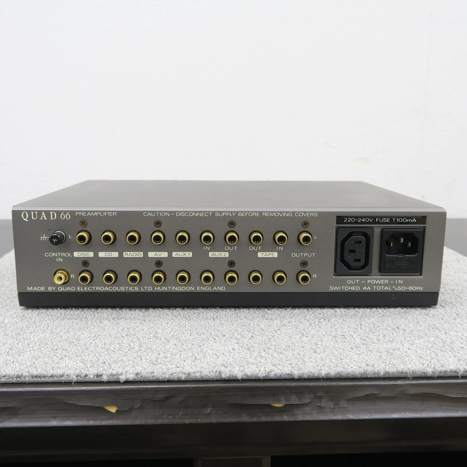 QUAD 66PRE プリアンプ クォード @55877｜中古オーディオ販売実績