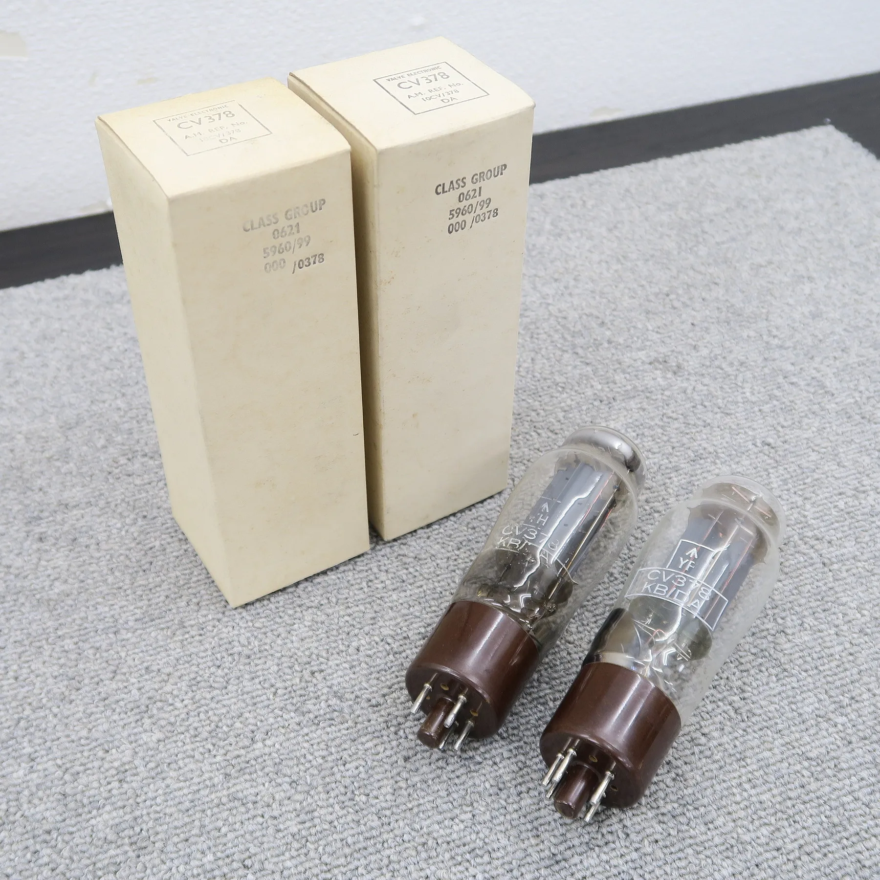 Value Electronic CV378 真空管 バリューエレクトロニクス
