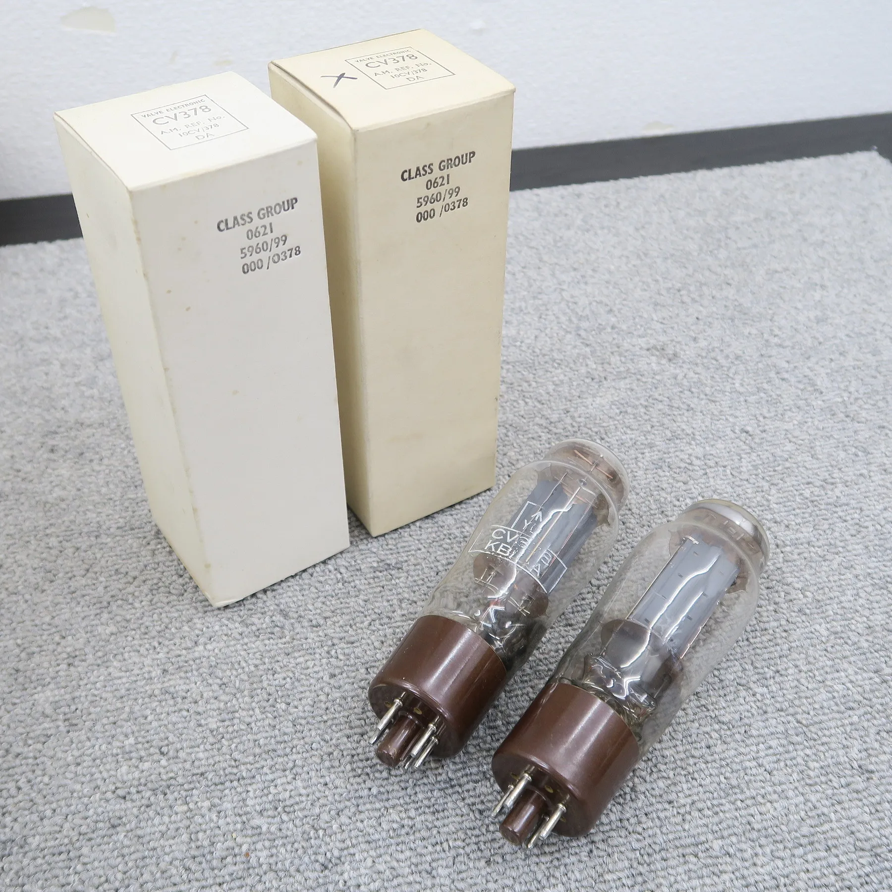 Value Electronic CV378 真空管 バリューエレクトロニクス