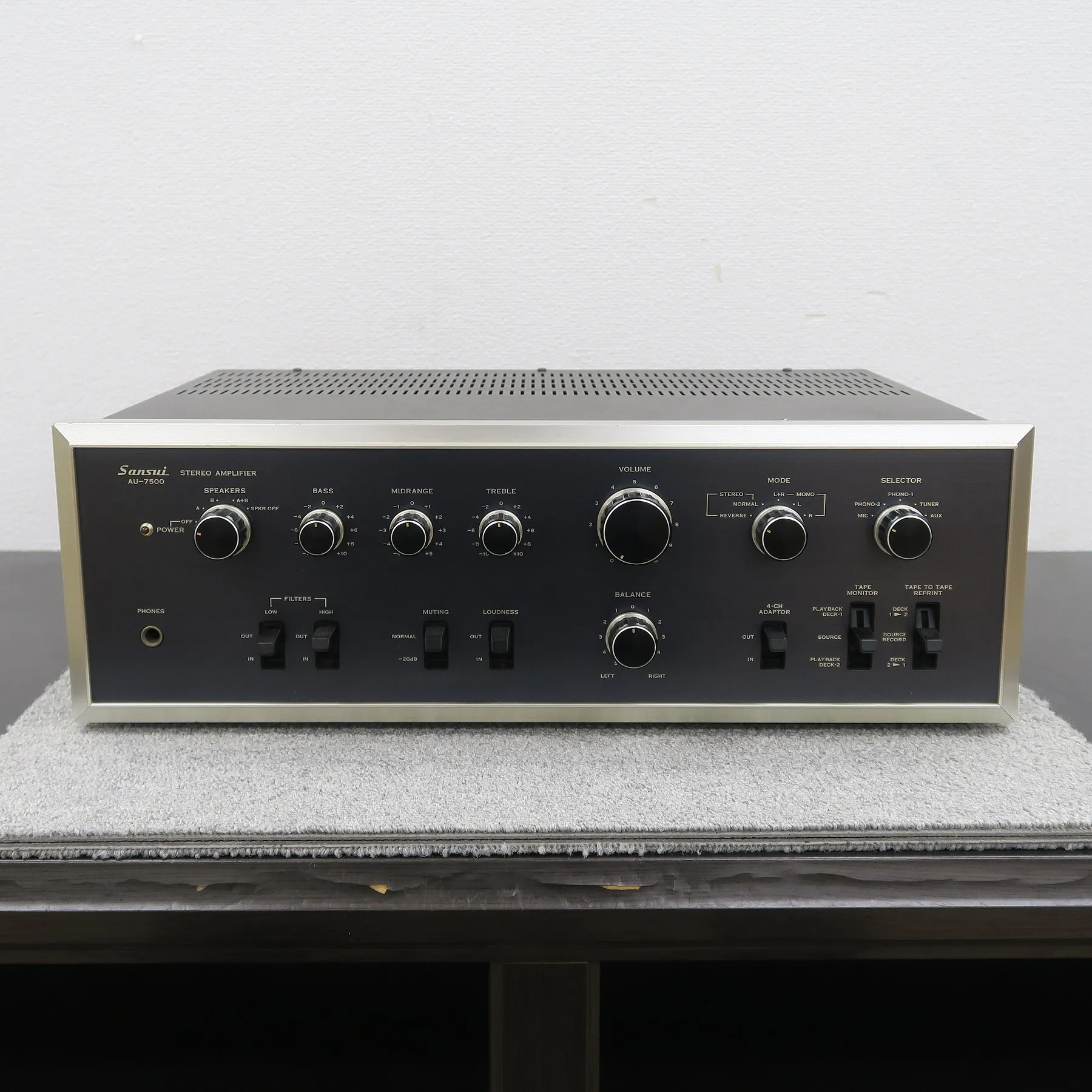 SANSUI AU-7500 プリメインアンプ サンスイ