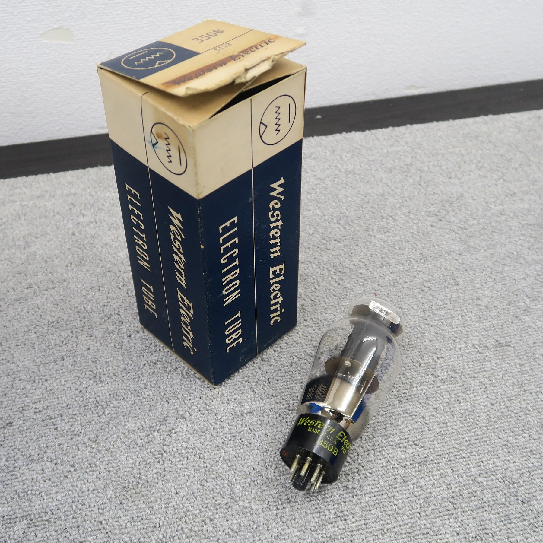 Western Electric 350B 真空管 ウエスタンエレクトリック