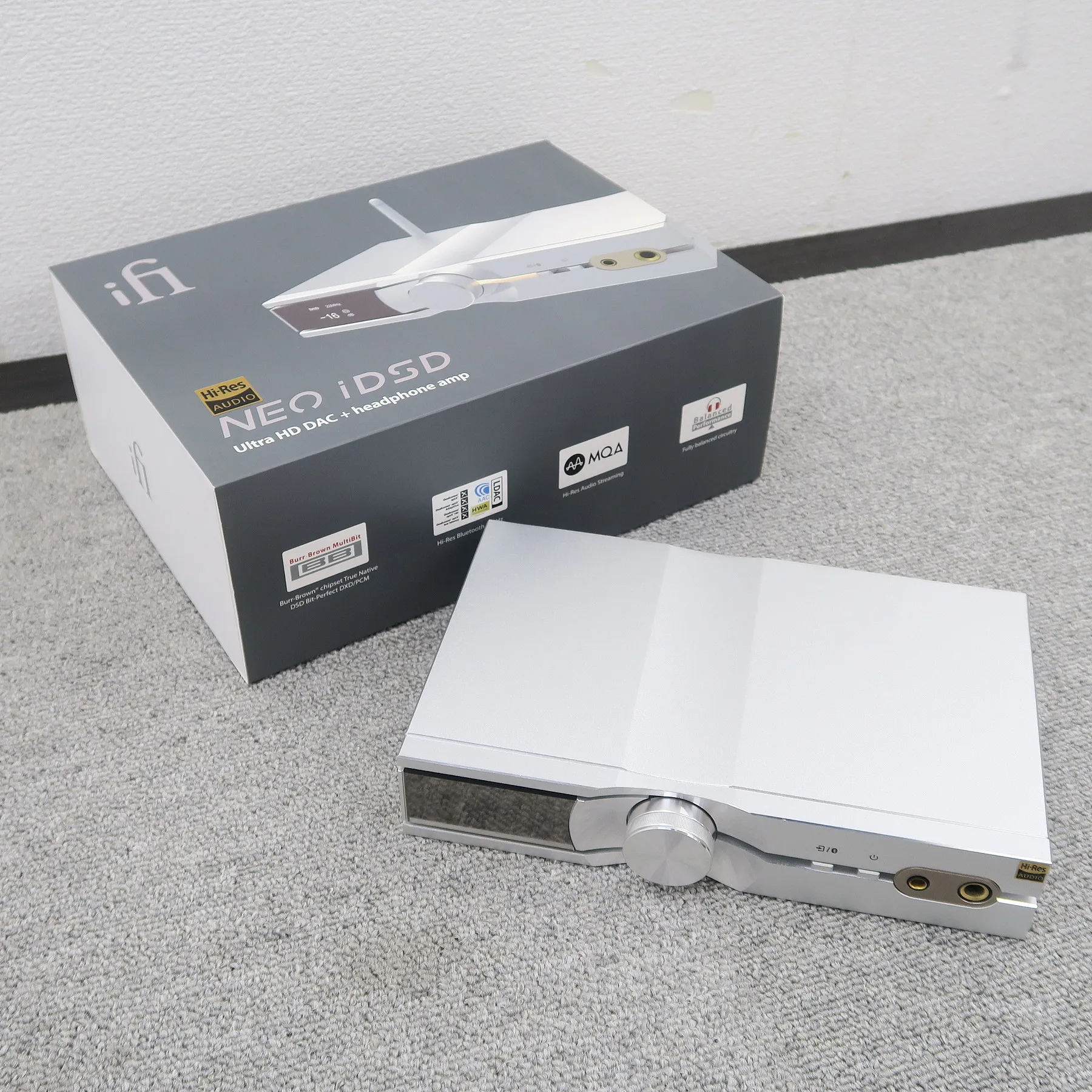 ifi audio NEO iDSD ヘッドフォンアンプ アイファイ オーディオ