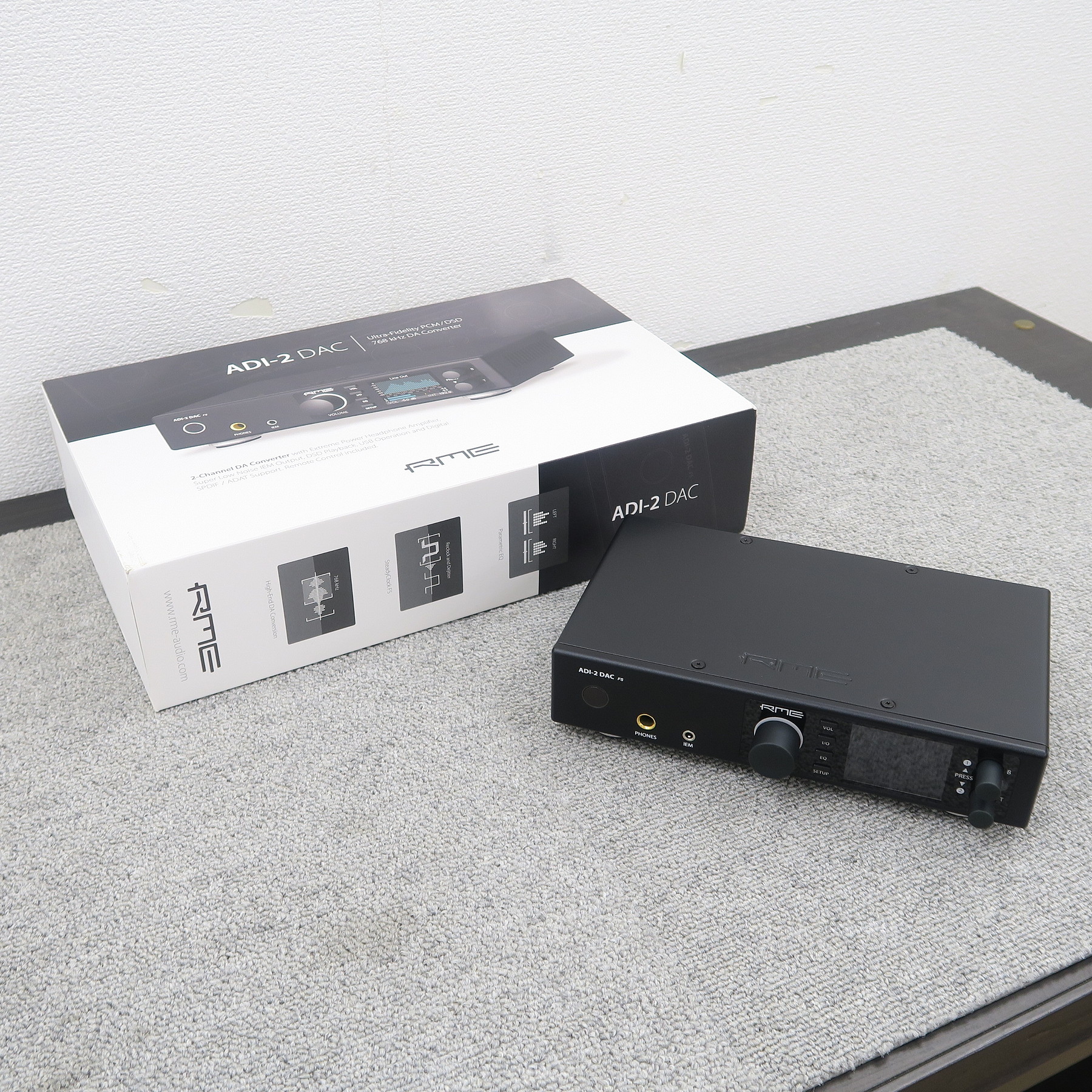 RME ADI-2 DAC FS AK4493 正規国内購入版 DAコンバーター DAC 保証書