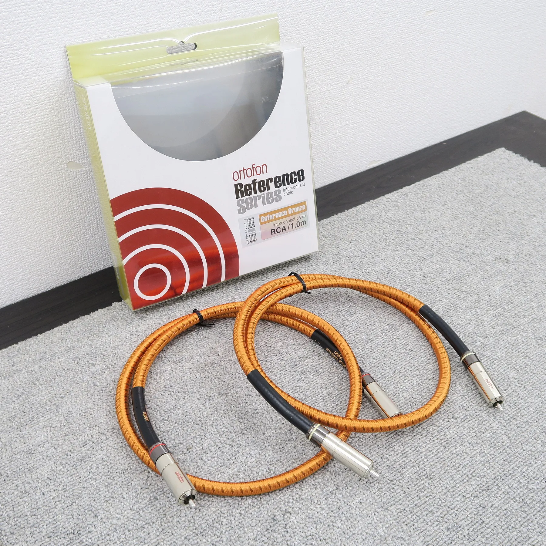 ortofon Reference Bronze 1.0m RCAケーブル オルトフォン
