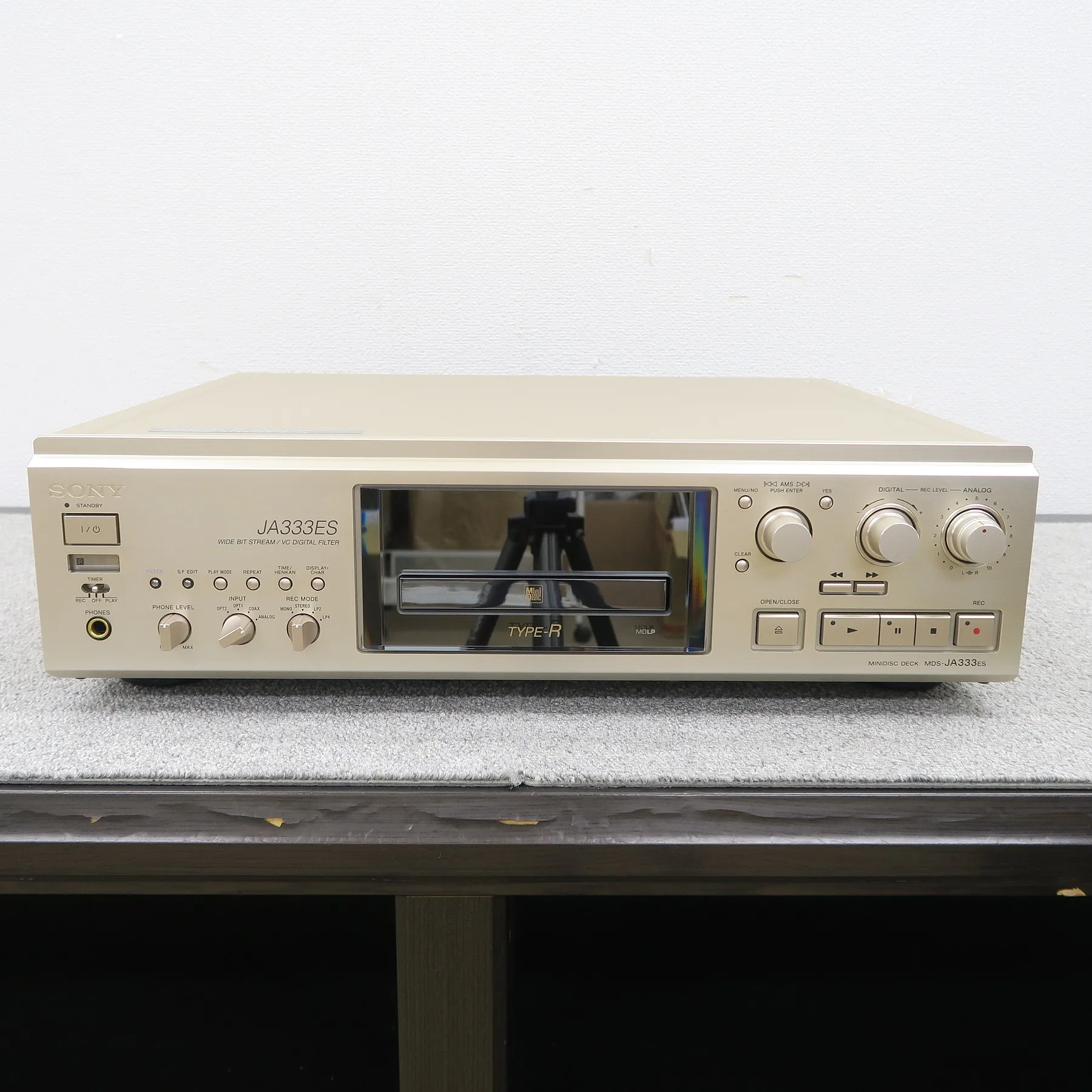 SONY MDS-JA333ES MDデッキ ソニー