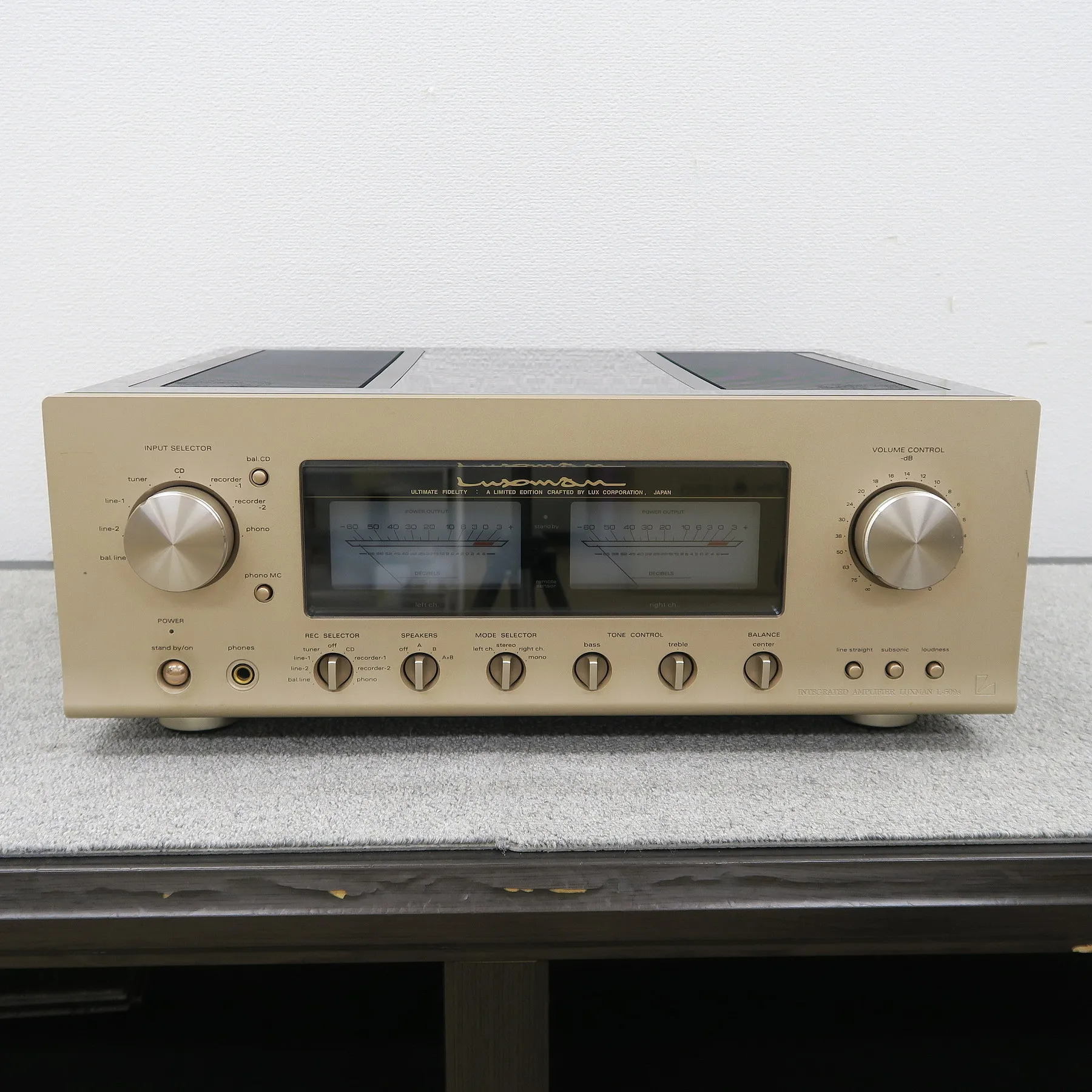 LUXMAN L-509S プリメインアンプ ラックスマン